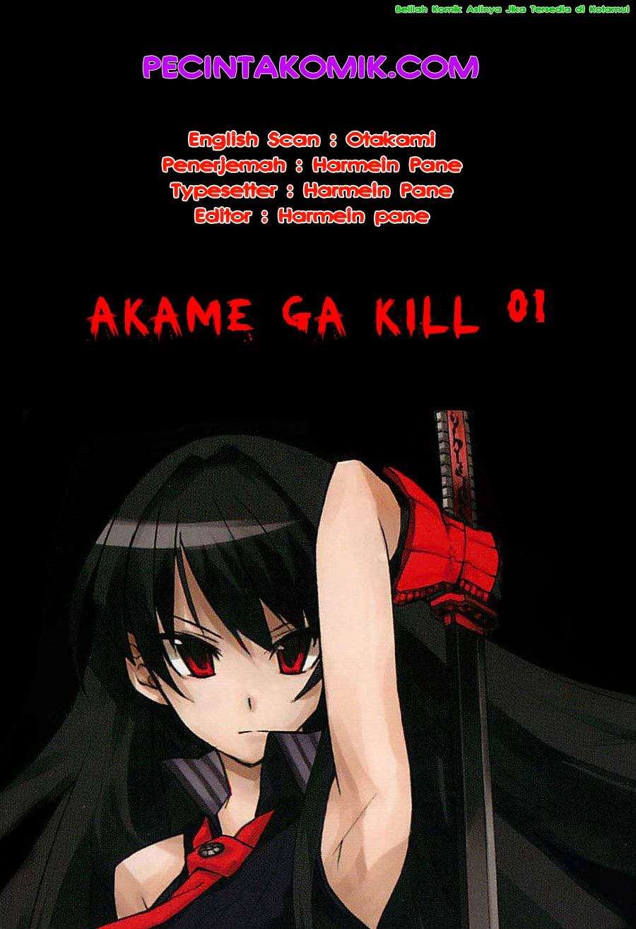 Akame ga Kill! Chapter 1 – halaman 1
