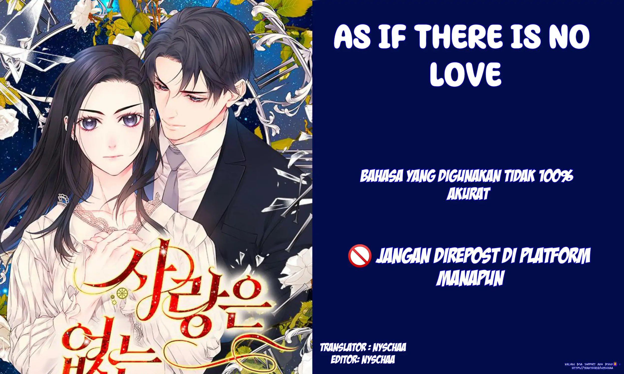 As If Love Doesn't Exist Chapter 1 – halaman 1