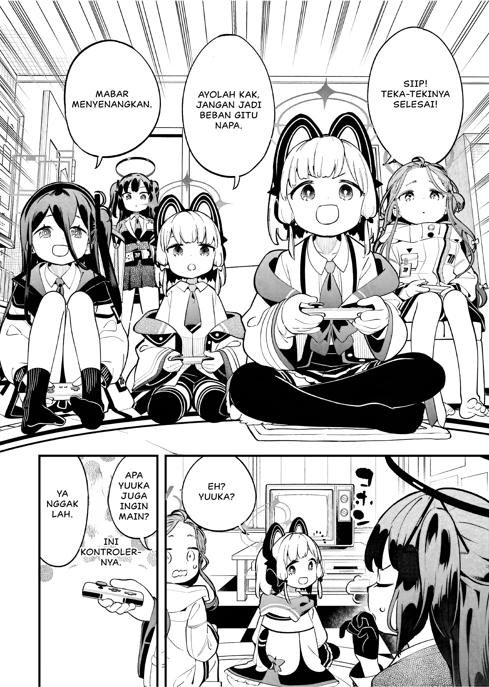 Blue Archive - Game Kaihatsubu Dai Bouken! Chapter 1 – halaman 10