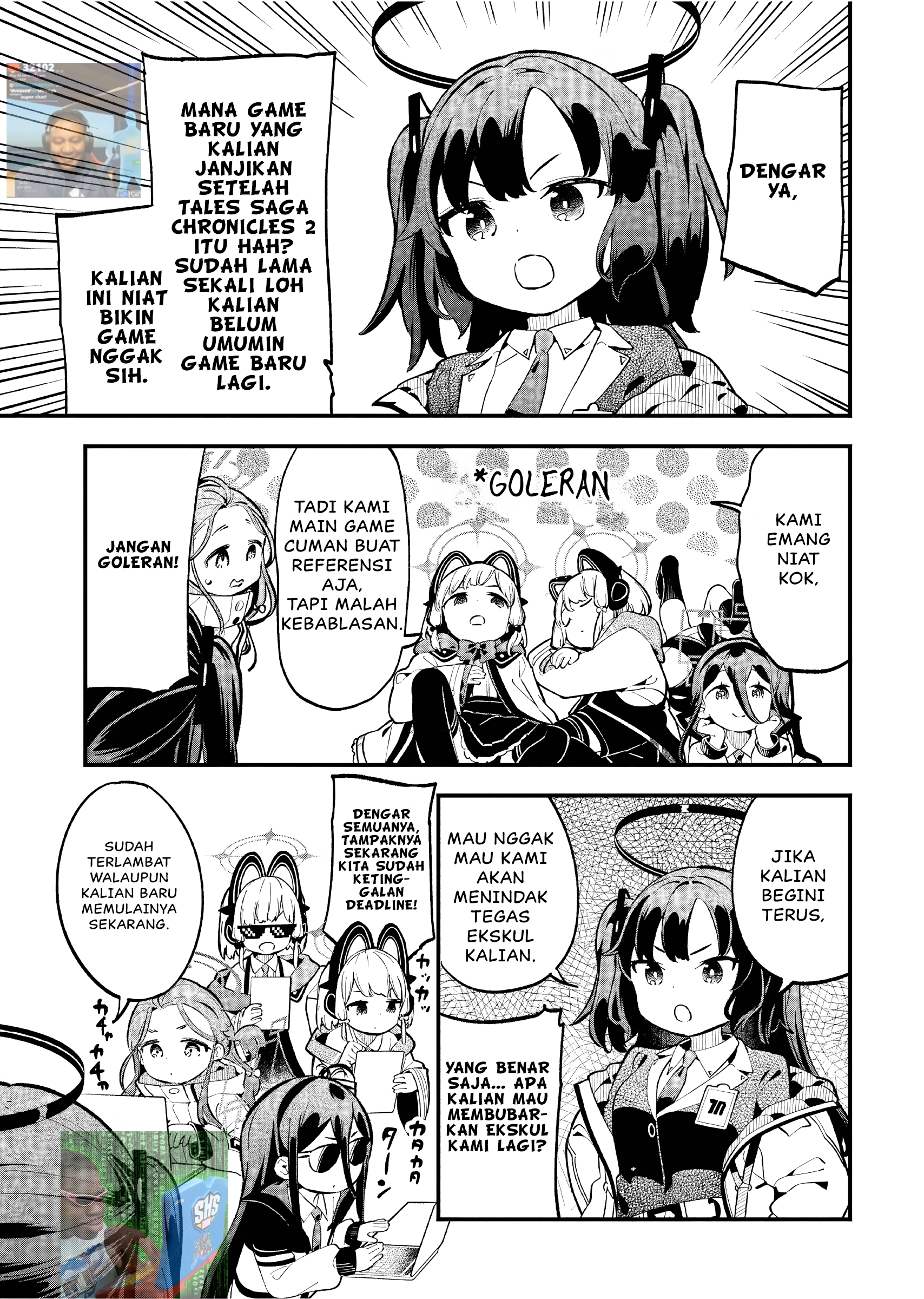Blue Archive - Game Kaihatsubu Dai Bouken! Chapter 1 – halaman 11