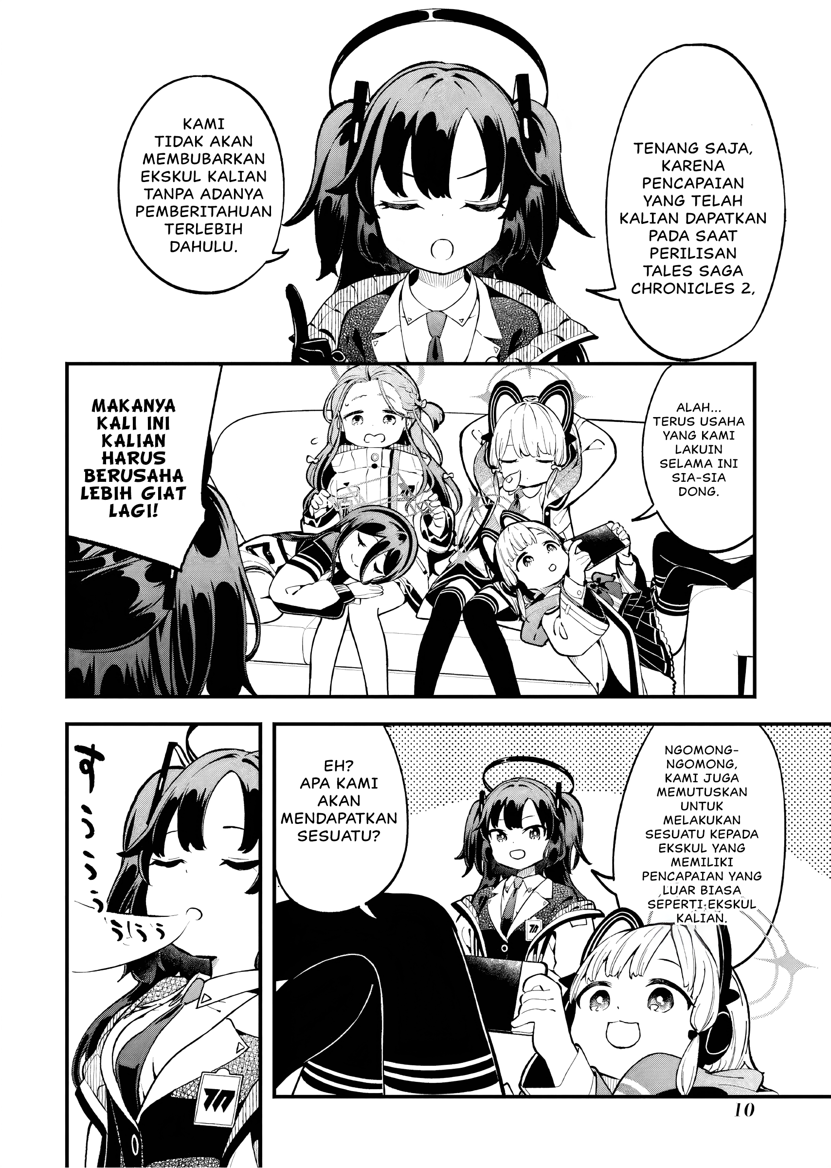 Blue Archive - Game Kaihatsubu Dai Bouken! Chapter 1 – halaman 12