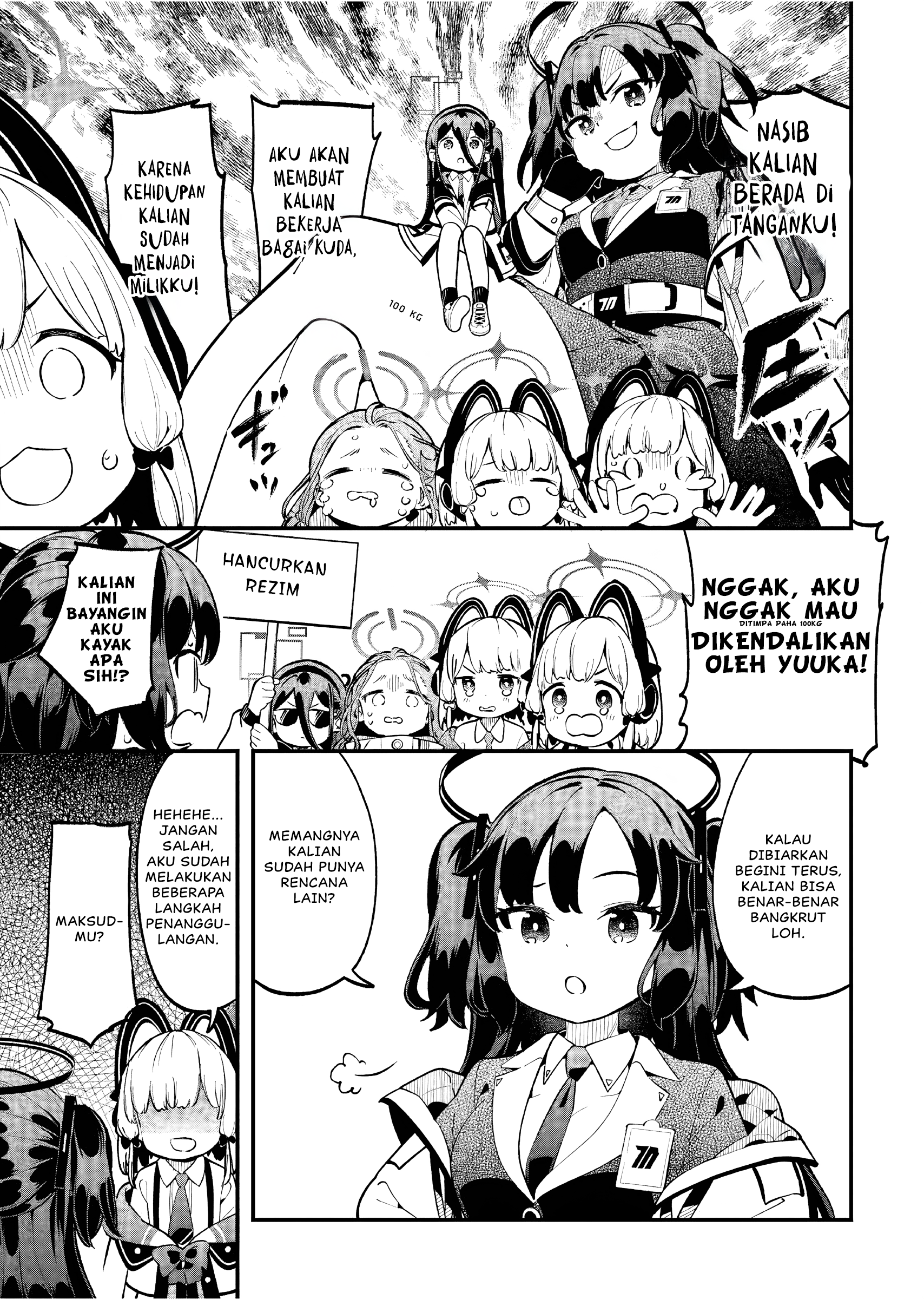Blue Archive - Game Kaihatsubu Dai Bouken! Chapter 1 – halaman 15