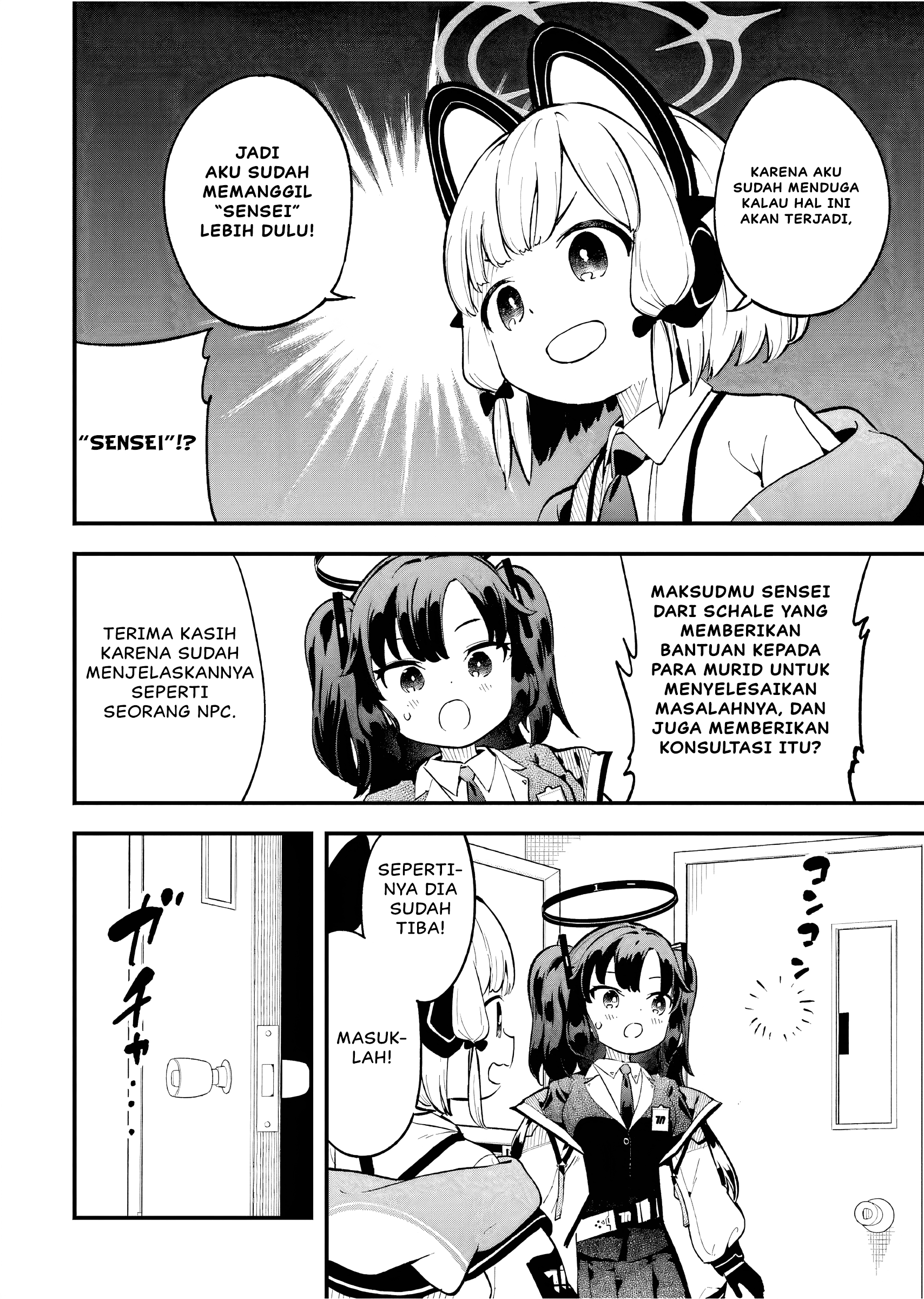 Blue Archive - Game Kaihatsubu Dai Bouken! Chapter 1 – halaman 16