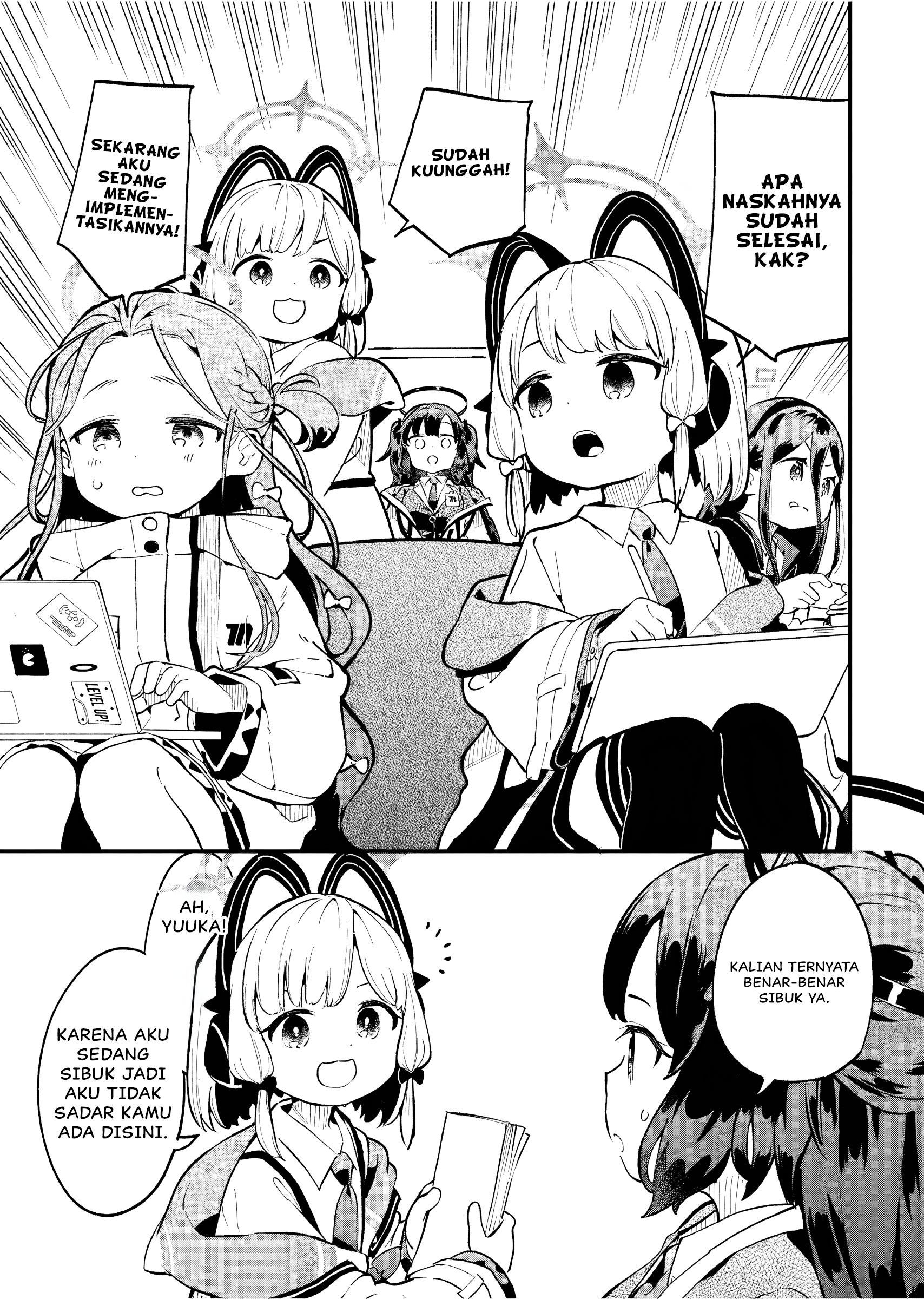 Blue Archive - Game Kaihatsubu Dai Bouken! Chapter 1 – halaman 23