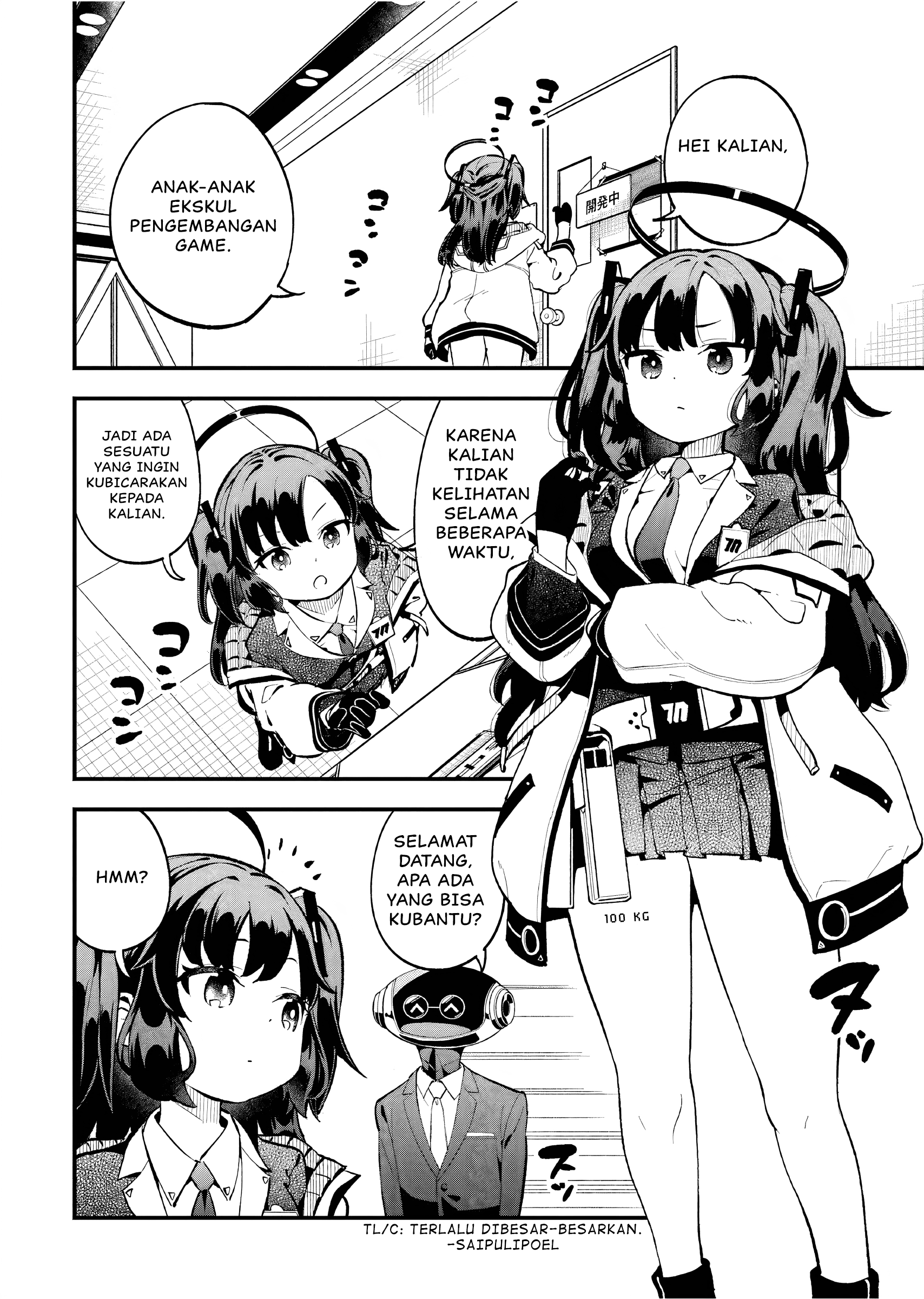 Blue Archive - Game Kaihatsubu Dai Bouken! Chapter 1 – halaman 26