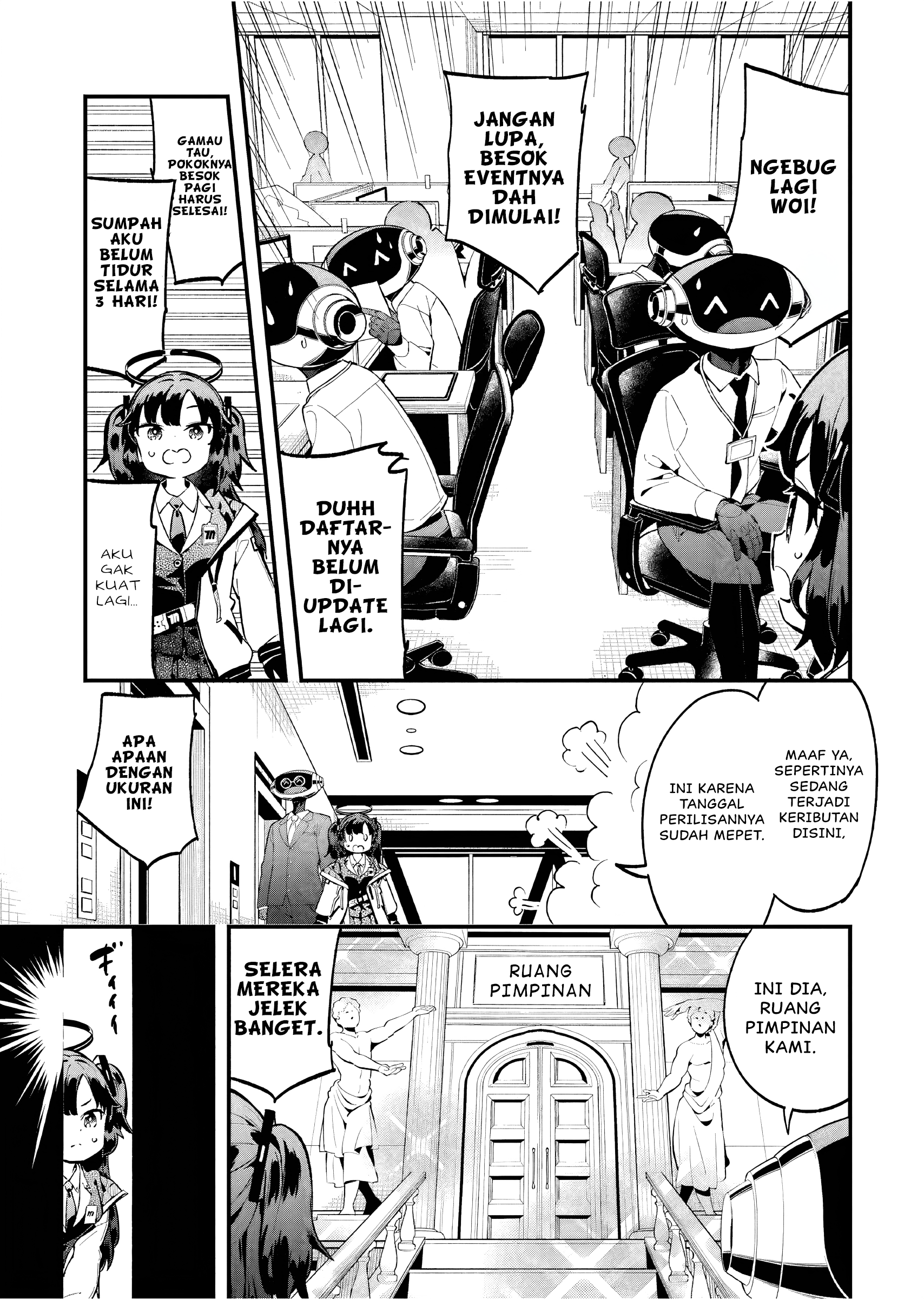 Blue Archive - Game Kaihatsubu Dai Bouken! Chapter 1 – halaman 29