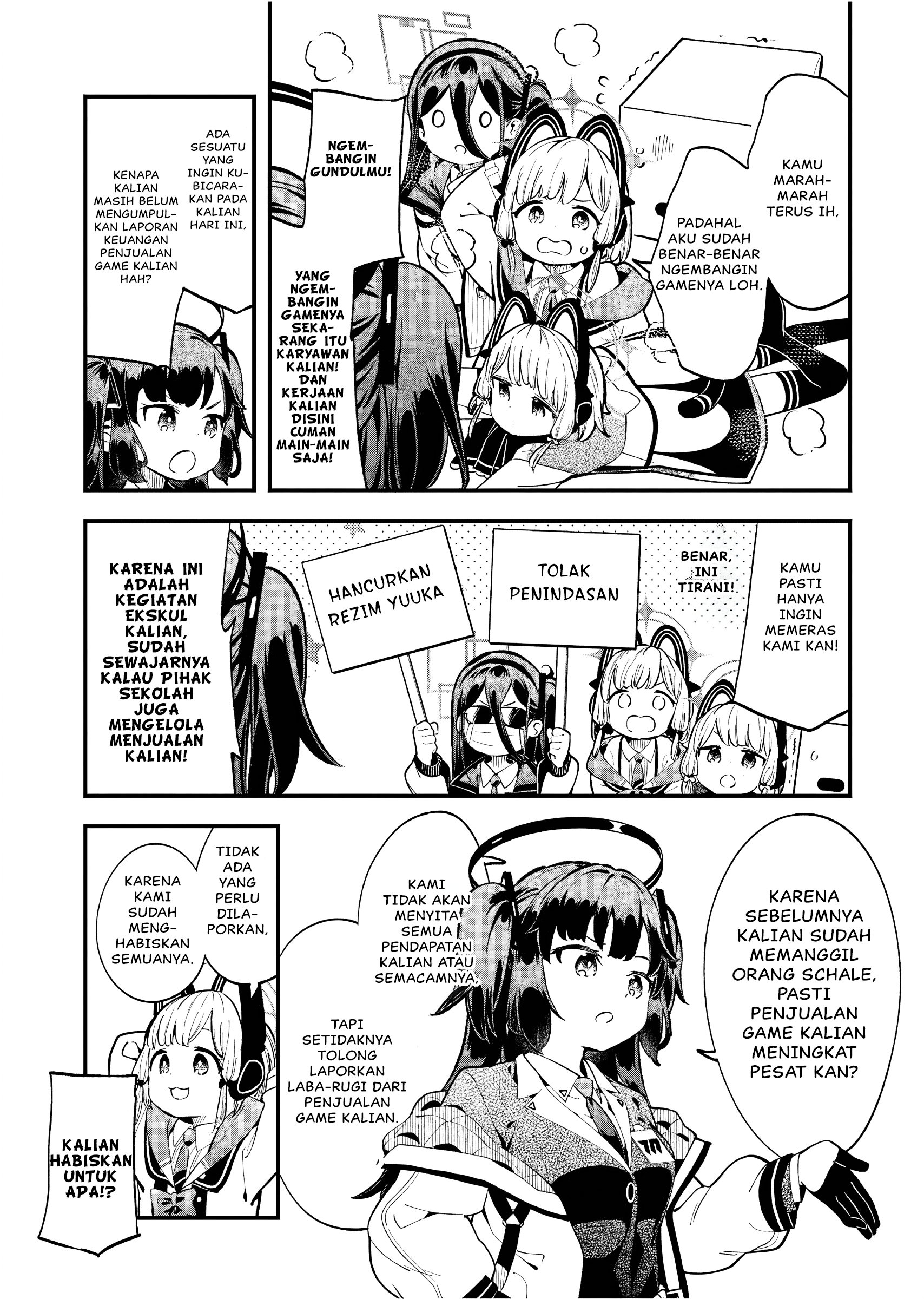 Blue Archive - Game Kaihatsubu Dai Bouken! Chapter 1 – halaman 31