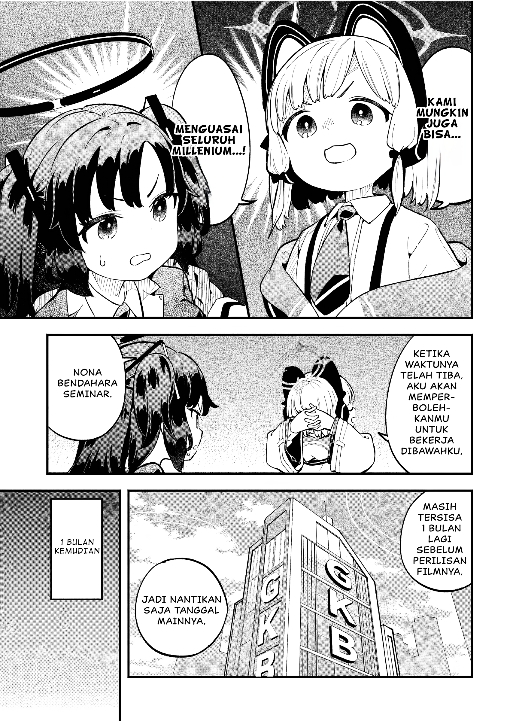 Blue Archive - Game Kaihatsubu Dai Bouken! Chapter 1 – halaman 33