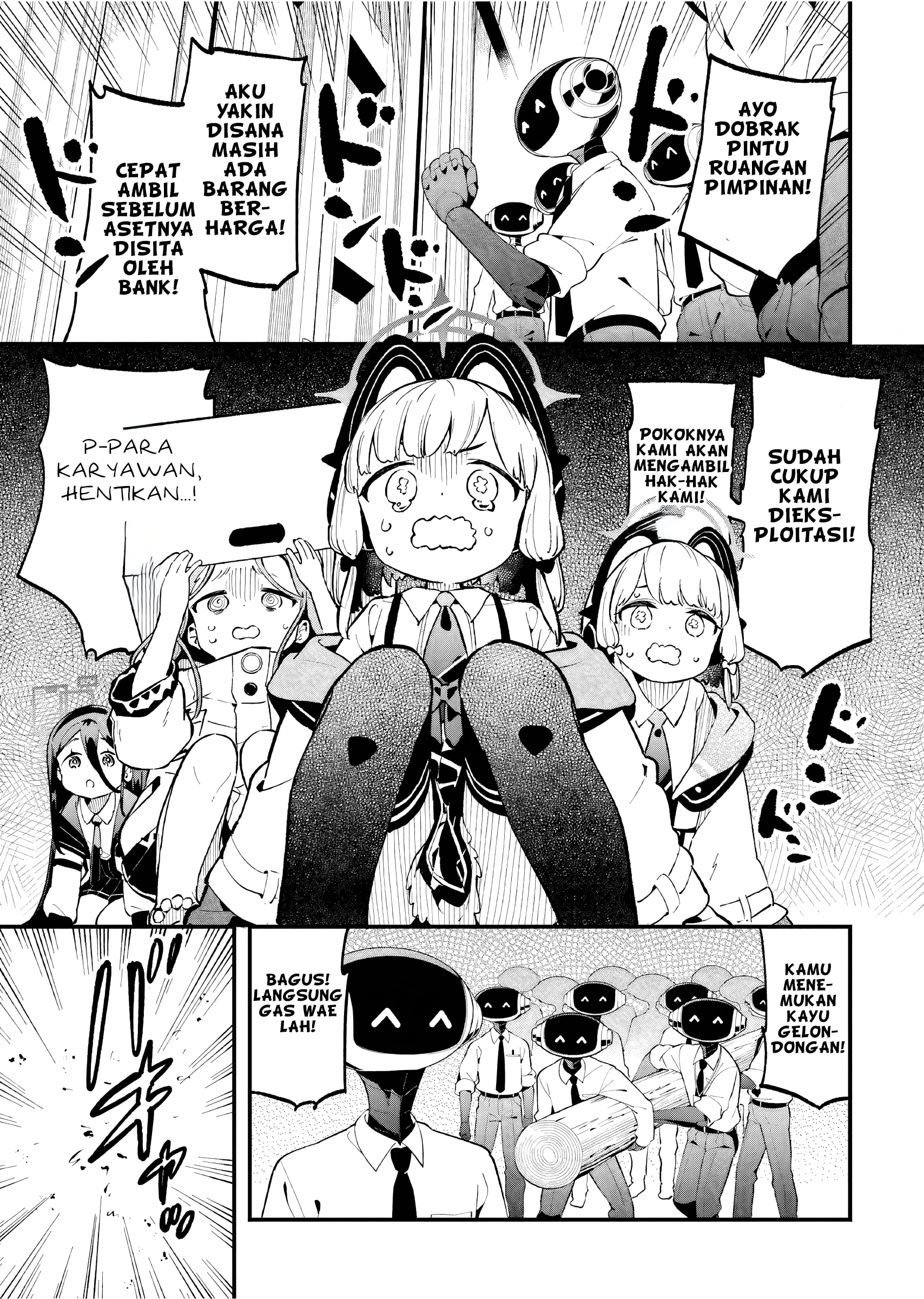 Blue Archive - Game Kaihatsubu Dai Bouken! Chapter 1 – halaman 35