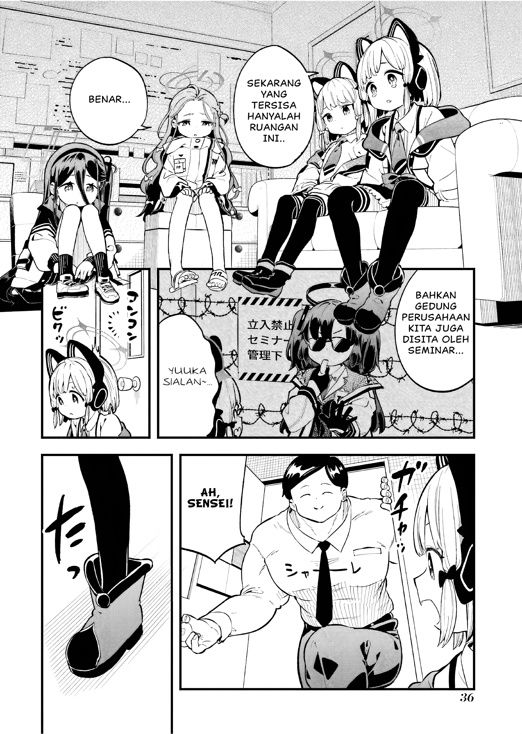 Blue Archive - Game Kaihatsubu Dai Bouken! Chapter 1 – halaman 38