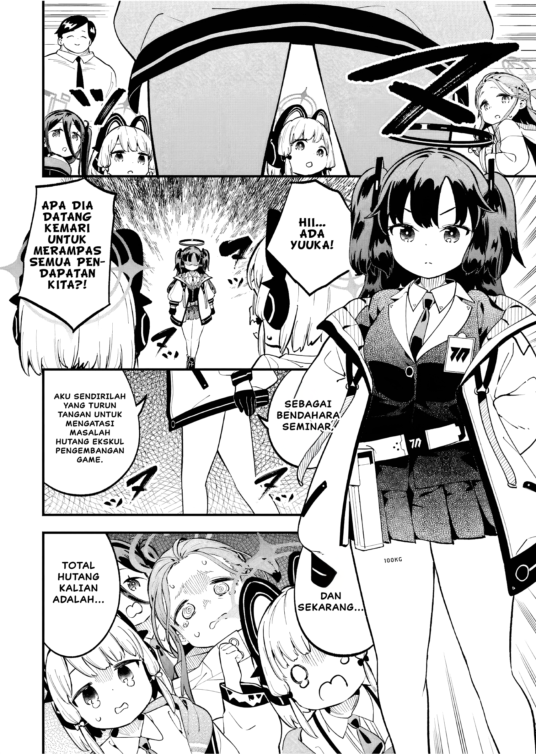 Blue Archive - Game Kaihatsubu Dai Bouken! Chapter 1 – halaman 42