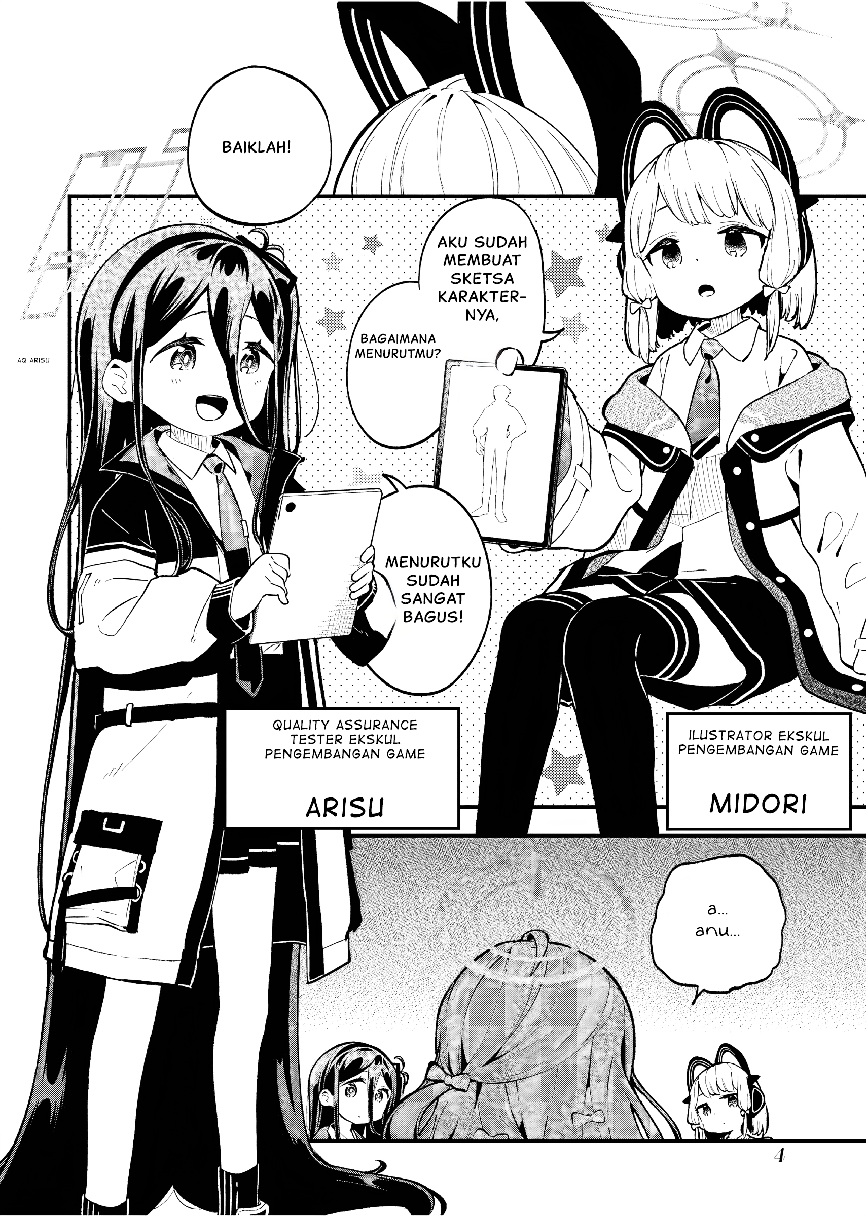 Blue Archive - Game Kaihatsubu Dai Bouken! Chapter 1 – halaman 6