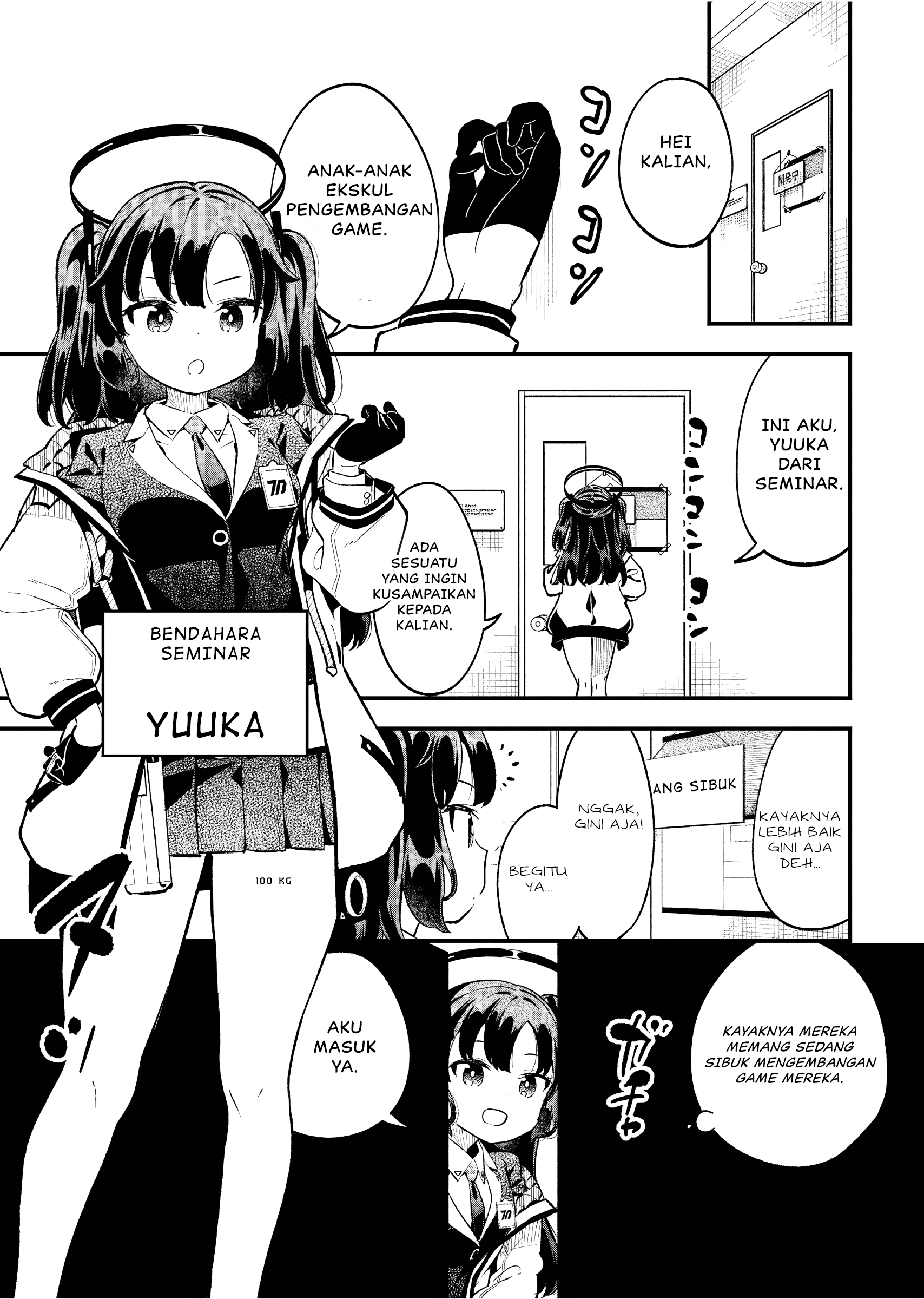 Blue Archive - Game Kaihatsubu Dai Bouken! Chapter 1 – halaman 9