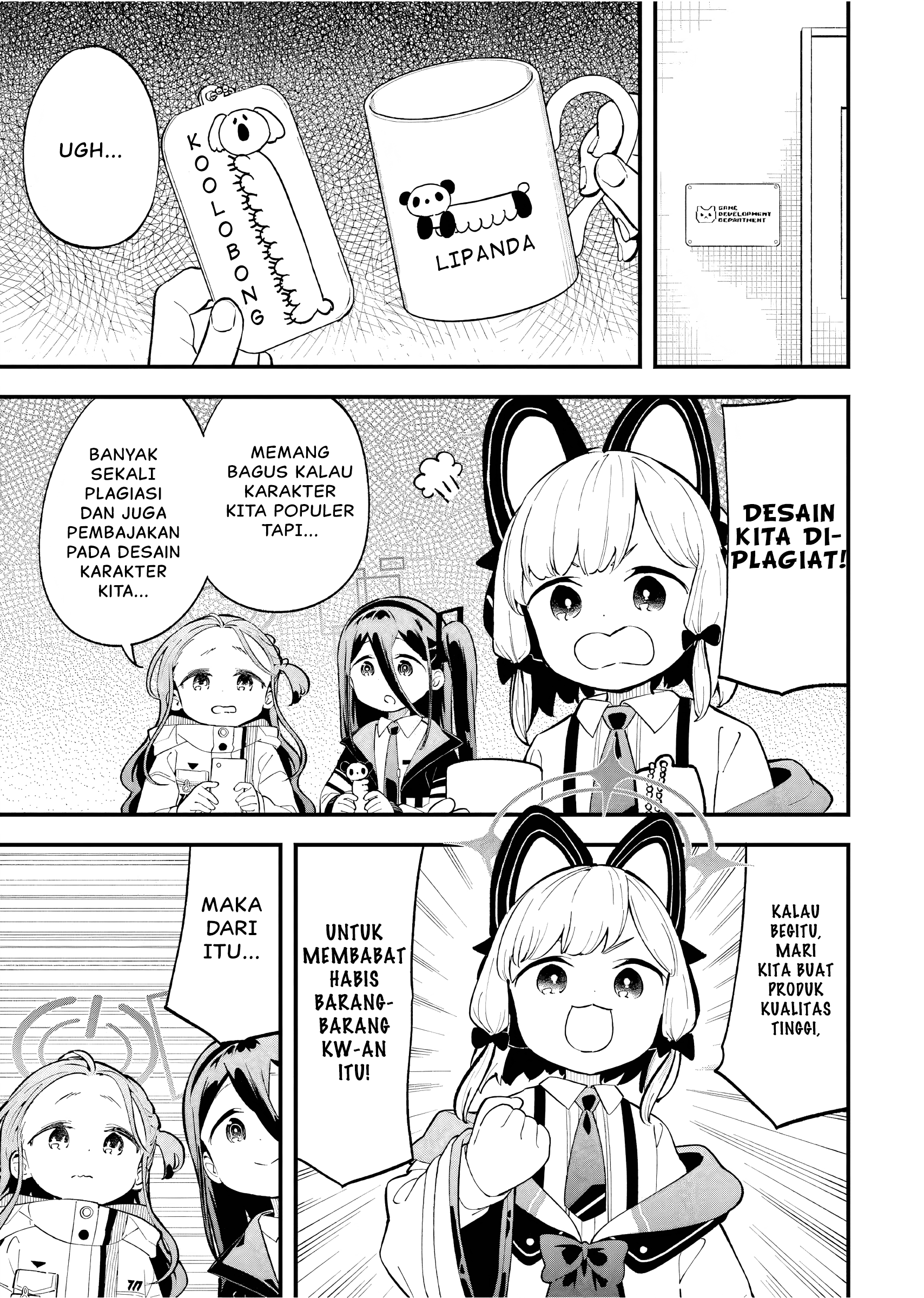 Blue Archive - Game Kaihatsubu Dai Bouken! Chapter 8 – halaman 14