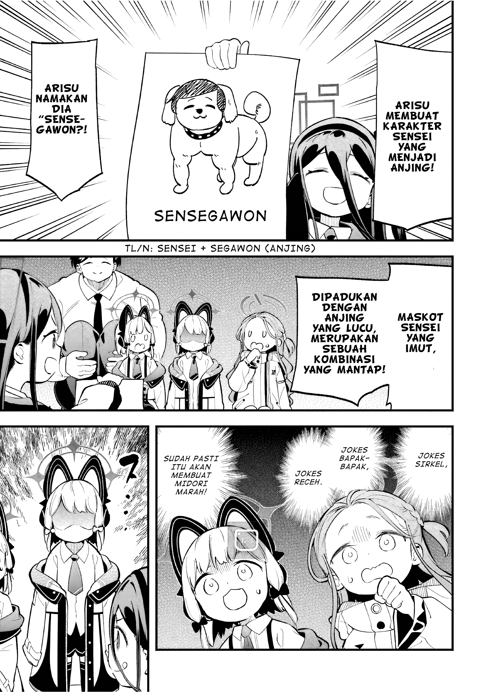 Blue Archive - Game Kaihatsubu Dai Bouken! Chapter 8 – halaman 6