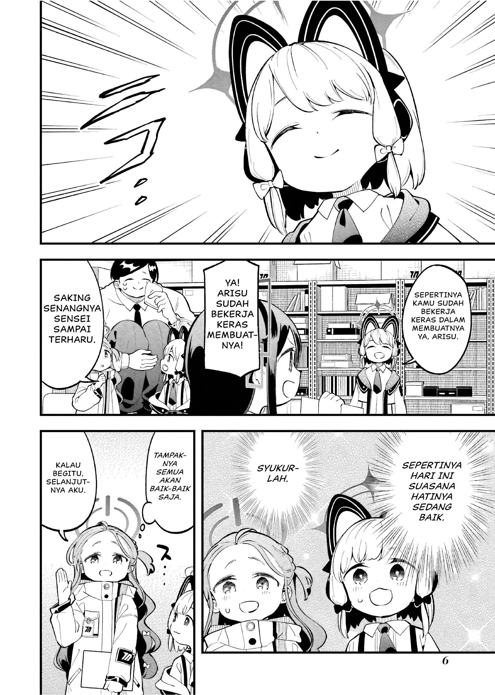 Blue Archive - Game Kaihatsubu Dai Bouken! Chapter 8 – halaman 7