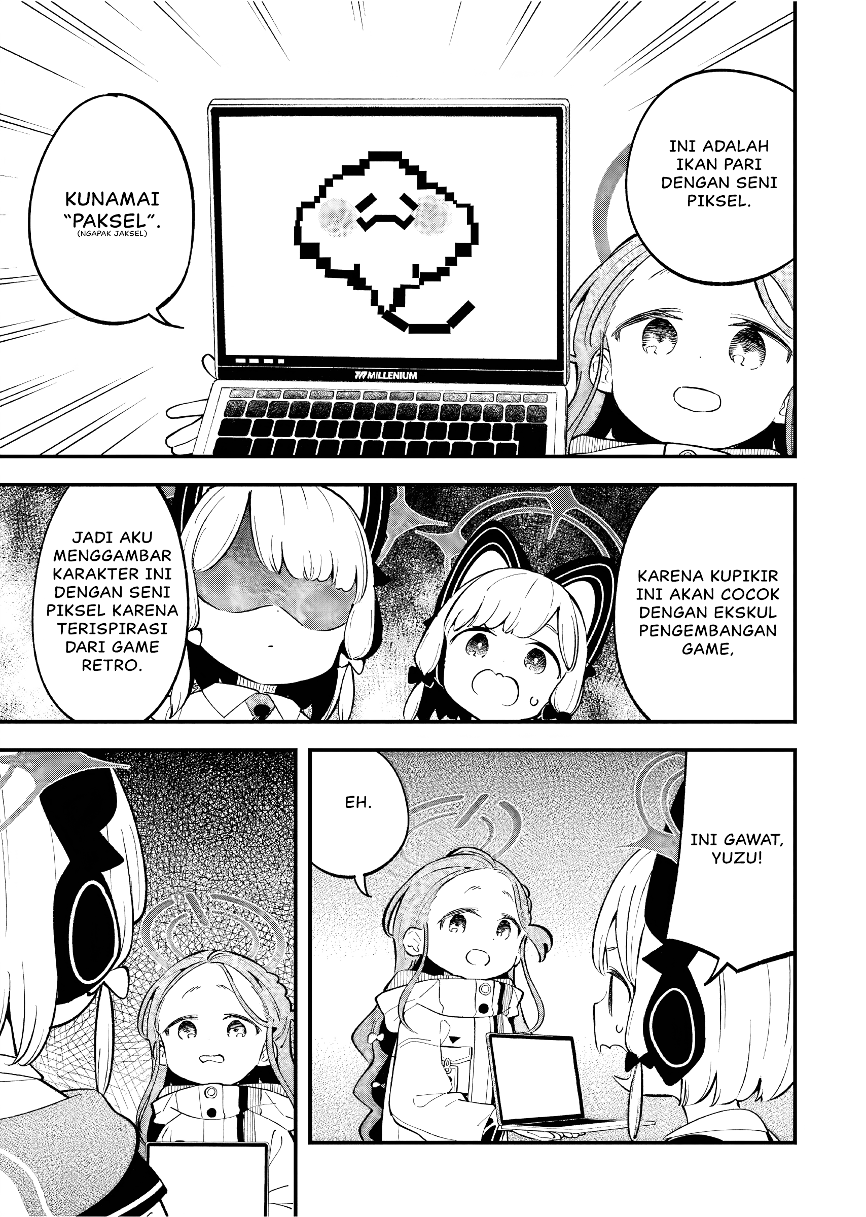 Blue Archive - Game Kaihatsubu Dai Bouken! Chapter 8 – halaman 8