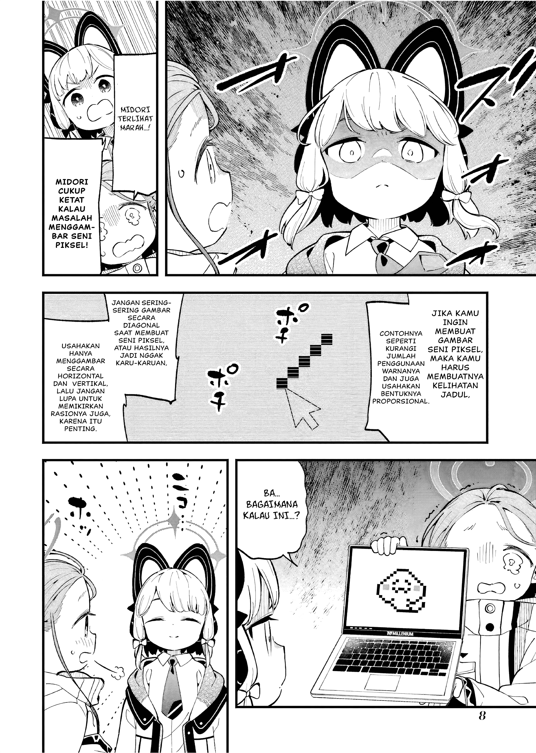Blue Archive - Game Kaihatsubu Dai Bouken! Chapter 8 – halaman 9
