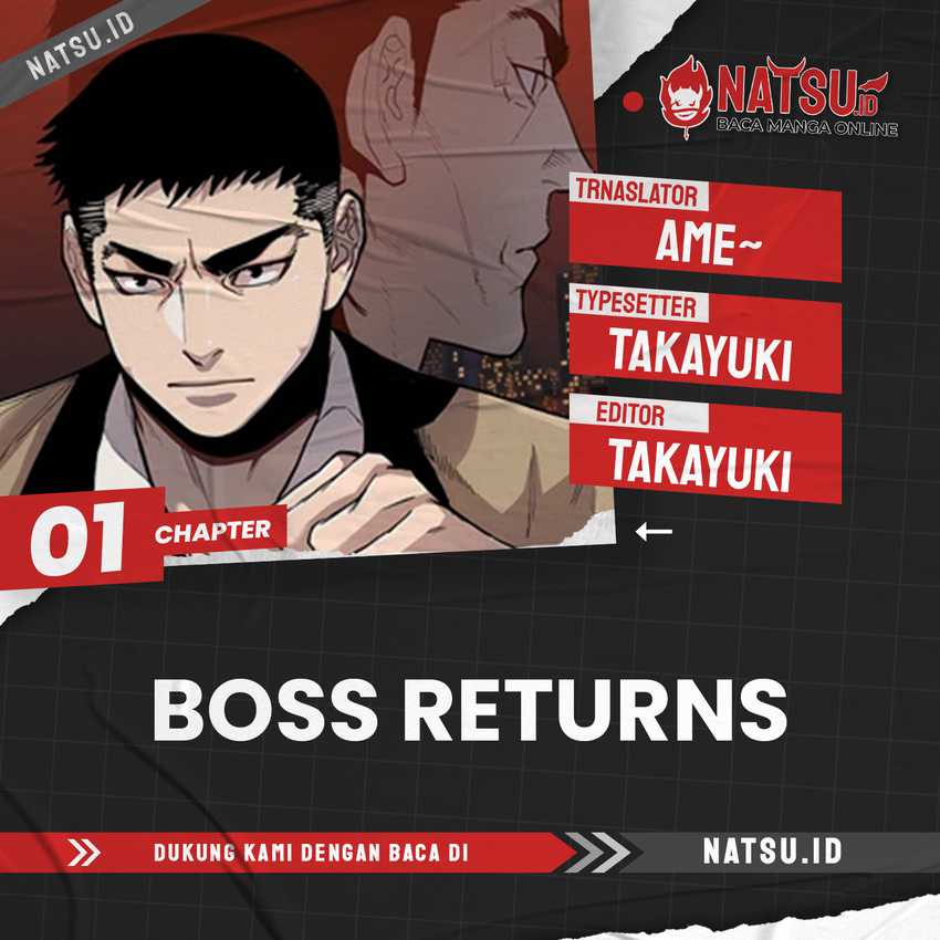 Boss Return Chapter 1 – halaman 1