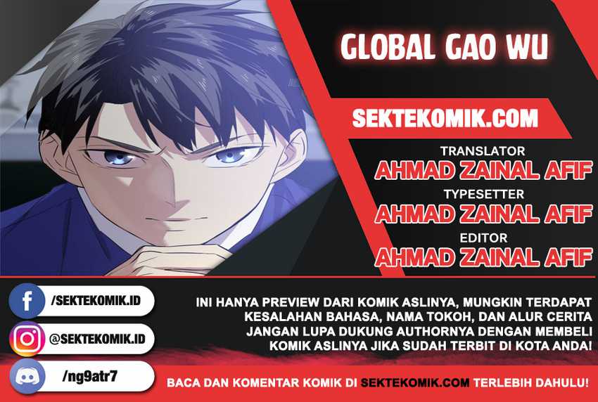 Global Martial Arts Chapter 1 – halaman 1