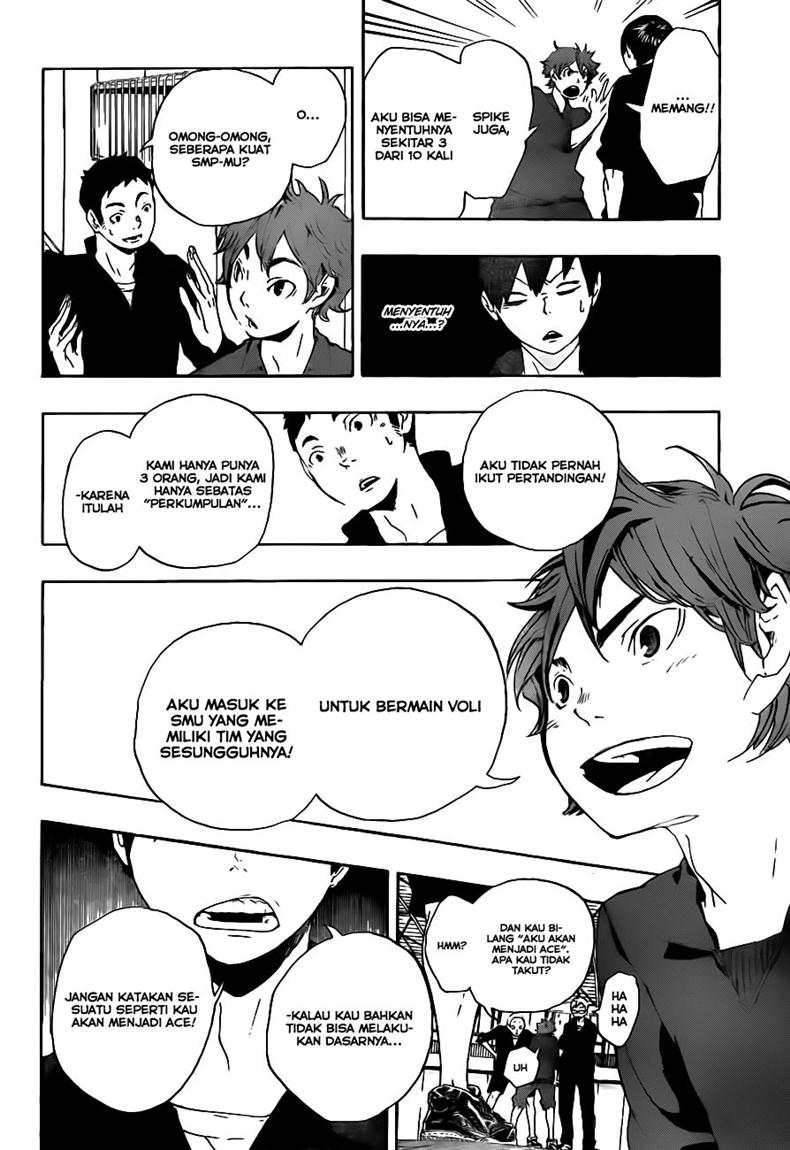 Haikyuu!! Chapter 1 – halaman 15