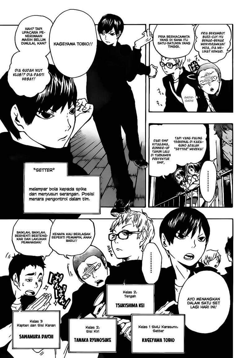 Haikyuu!! Chapter 1 – halaman 6