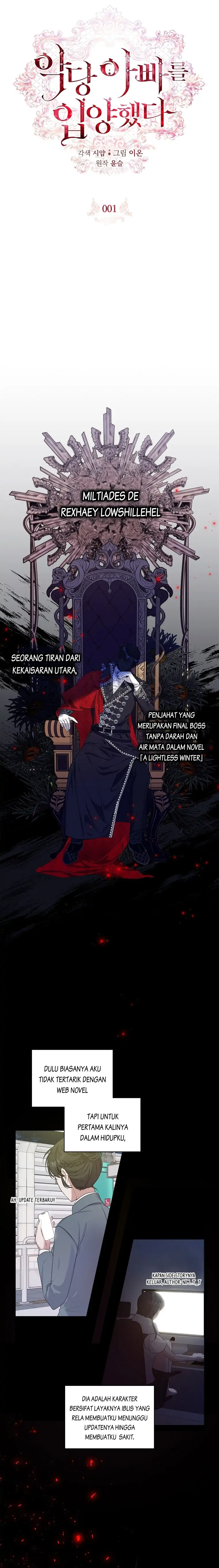 I Adopted a Villainous Dad Chapter 1 – halaman 7