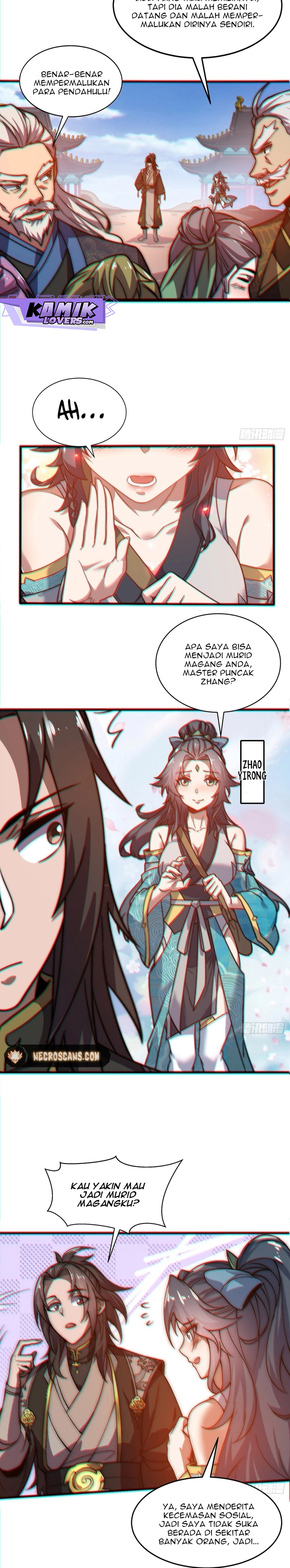 I Get Stronger Just by Lying Down While My Apprentice Cultivates Chapter 1 – halaman 13