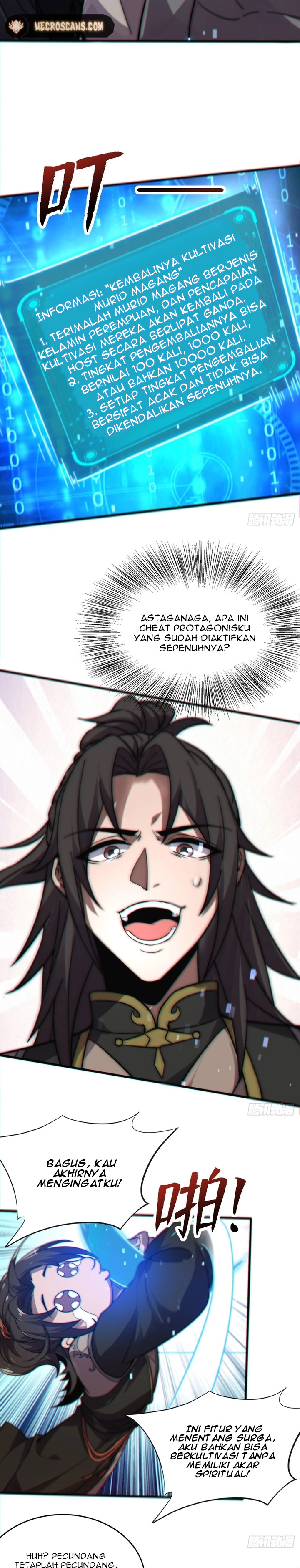 I Get Stronger Just by Lying Down While My Apprentice Cultivates Chapter 1 – halaman 7