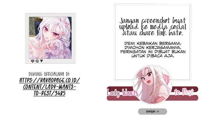 Lady Wants to Rest Chapter 1 – halaman 1