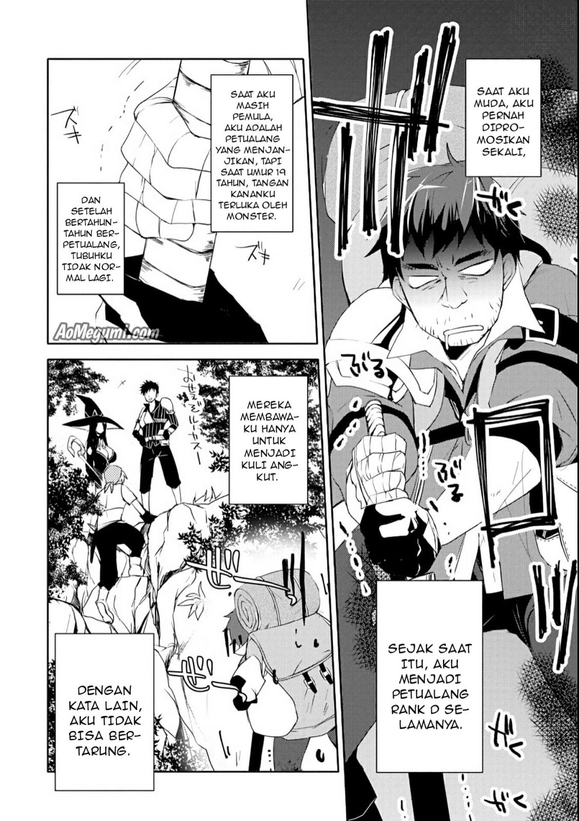 Mannen D-Rank no Chuunen Boukensha, Yotta Ikioi de Densetsu no Ken o Hikkonuku Chapter 1 – halaman 8