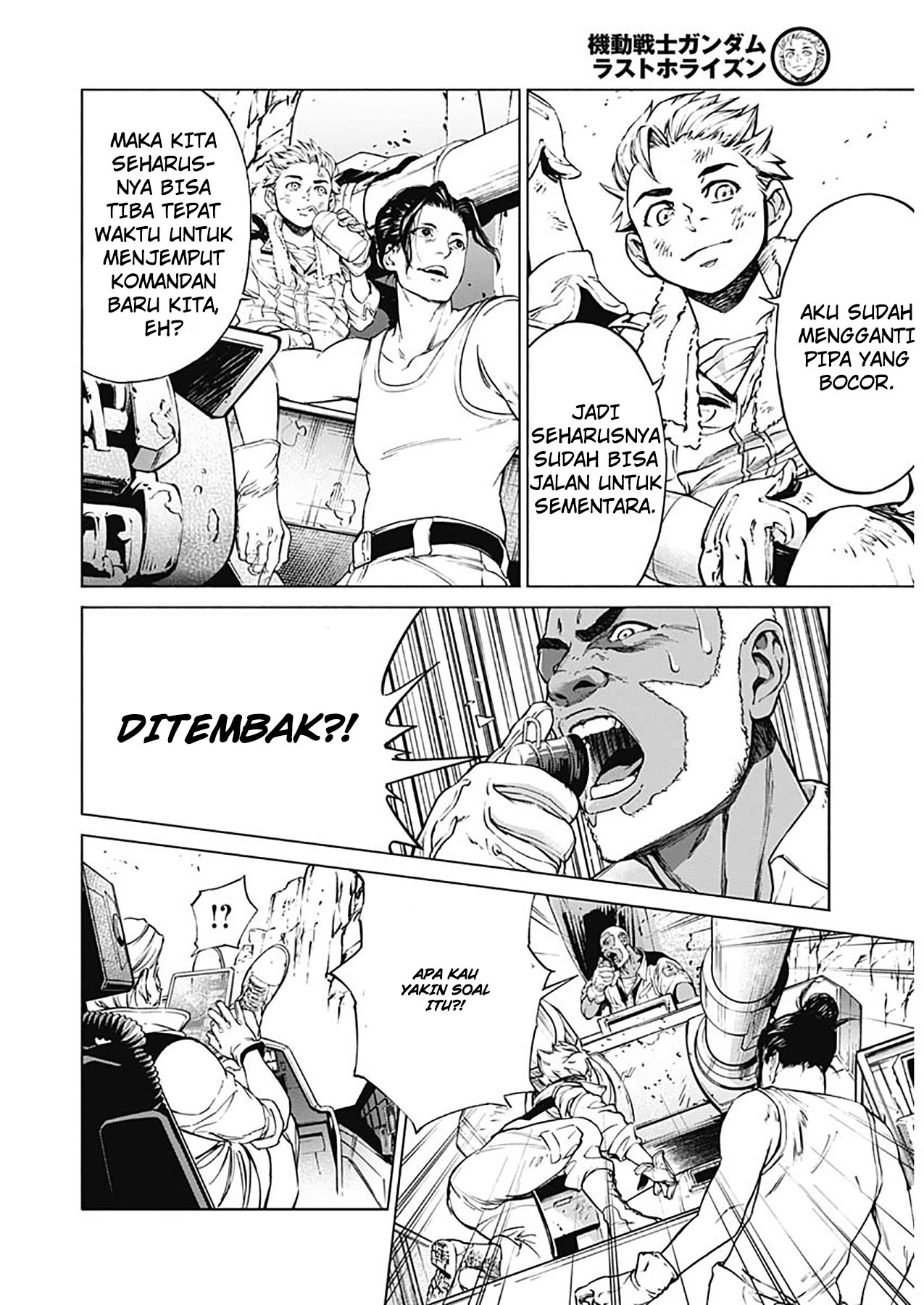 Mobile Suit Gundam Rust Horizon Chapter 1 – halaman 10