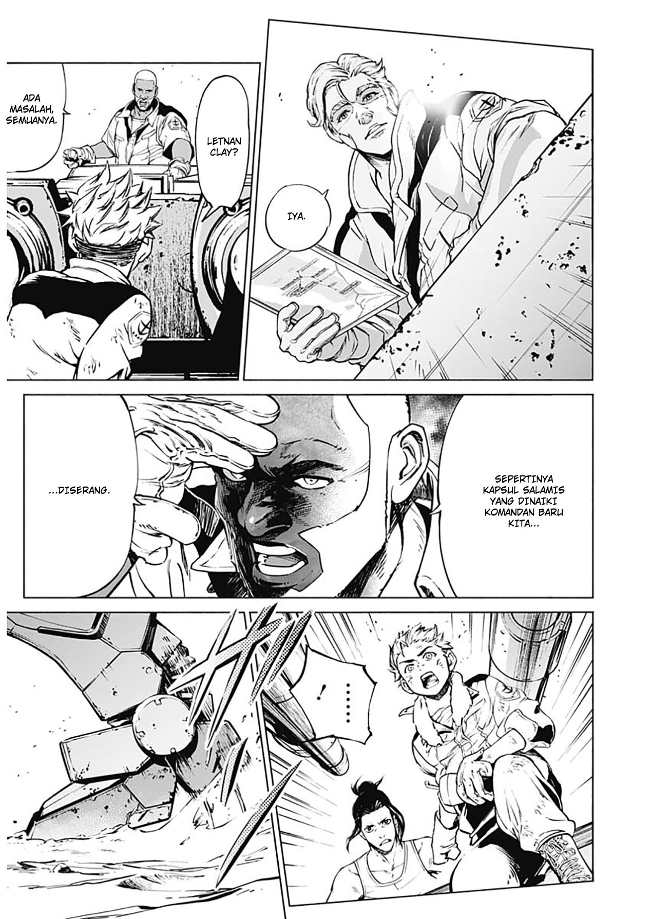 Mobile Suit Gundam Rust Horizon Chapter 1 – halaman 11