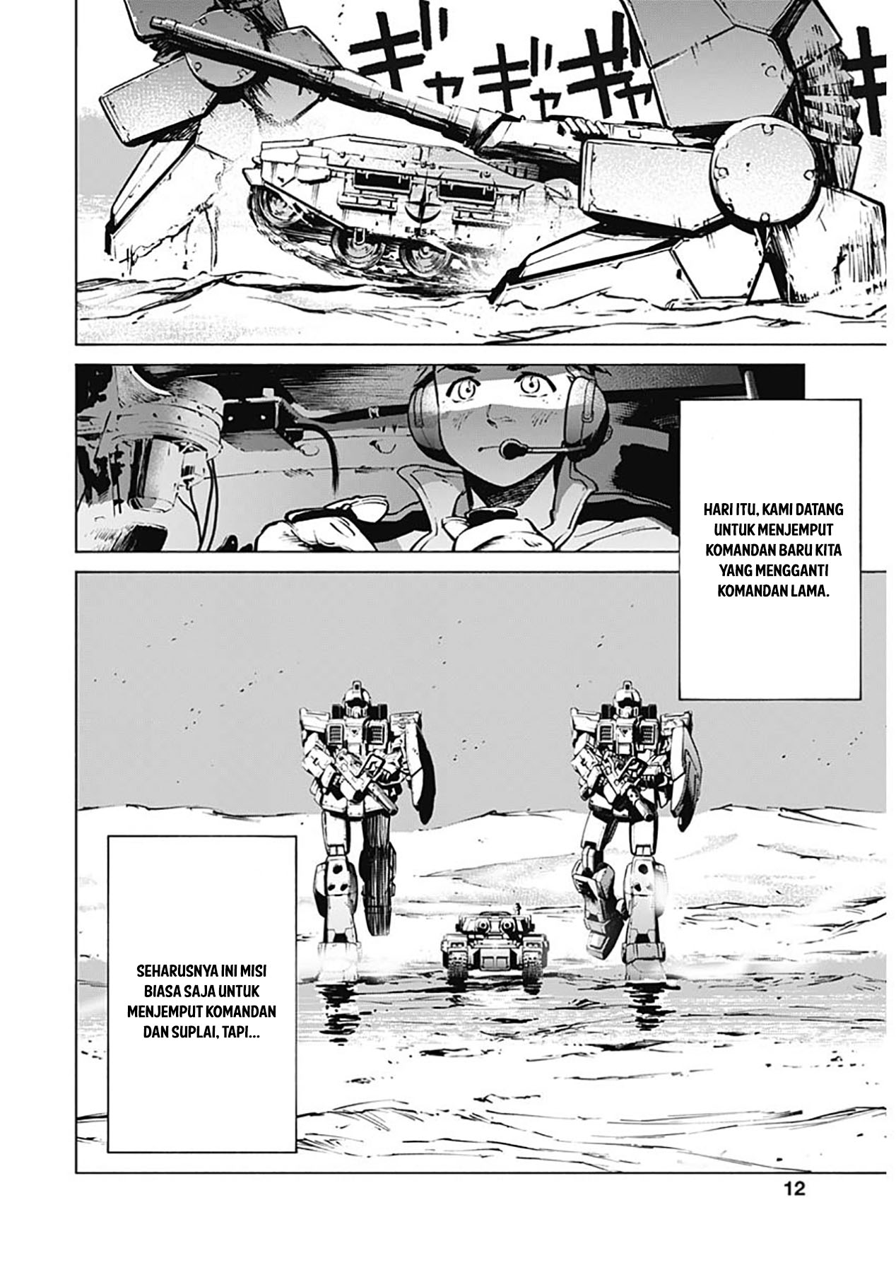 Mobile Suit Gundam Rust Horizon Chapter 1 – halaman 12
