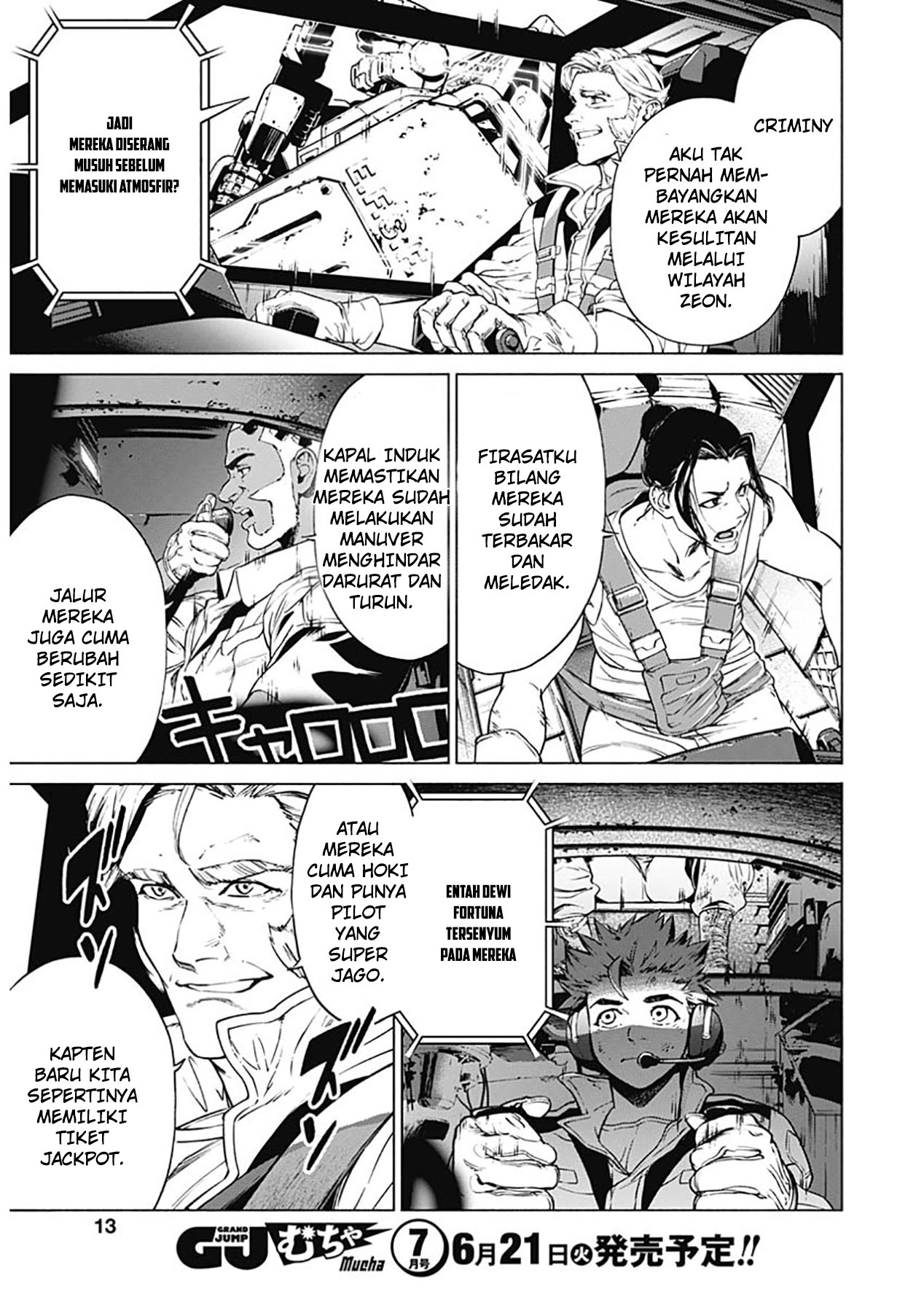 Mobile Suit Gundam Rust Horizon Chapter 1 – halaman 13