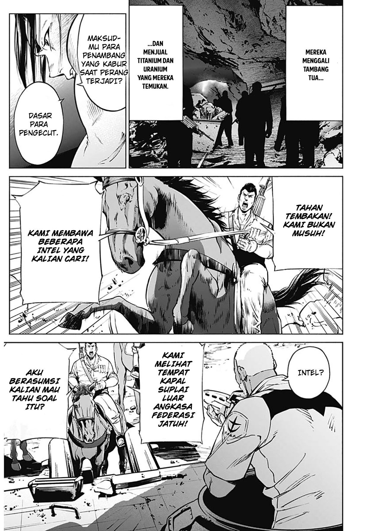 Mobile Suit Gundam Rust Horizon Chapter 1 – halaman 17