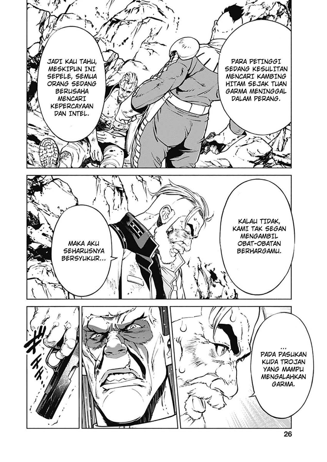 Mobile Suit Gundam Rust Horizon Chapter 1 – halaman 26