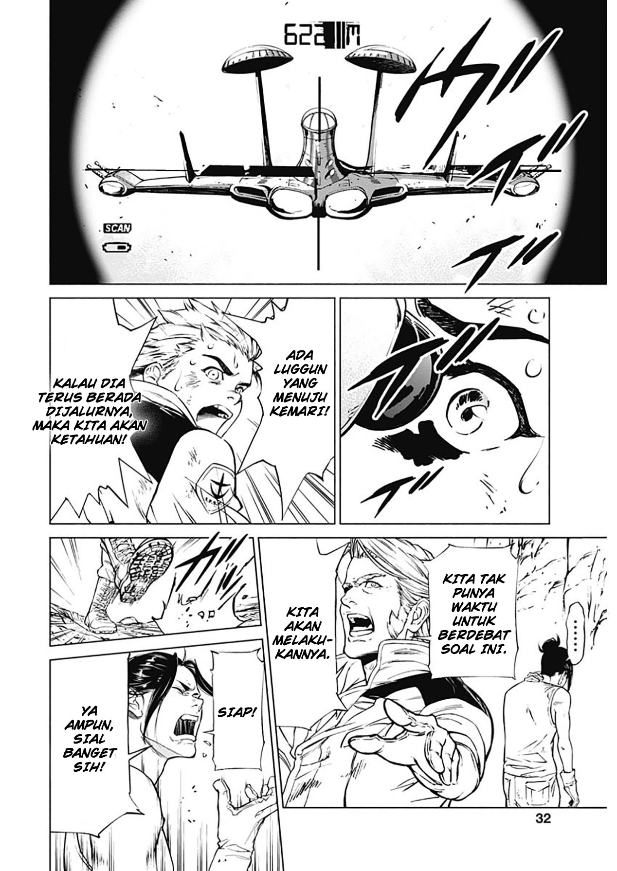Mobile Suit Gundam Rust Horizon Chapter 1 – halaman 32