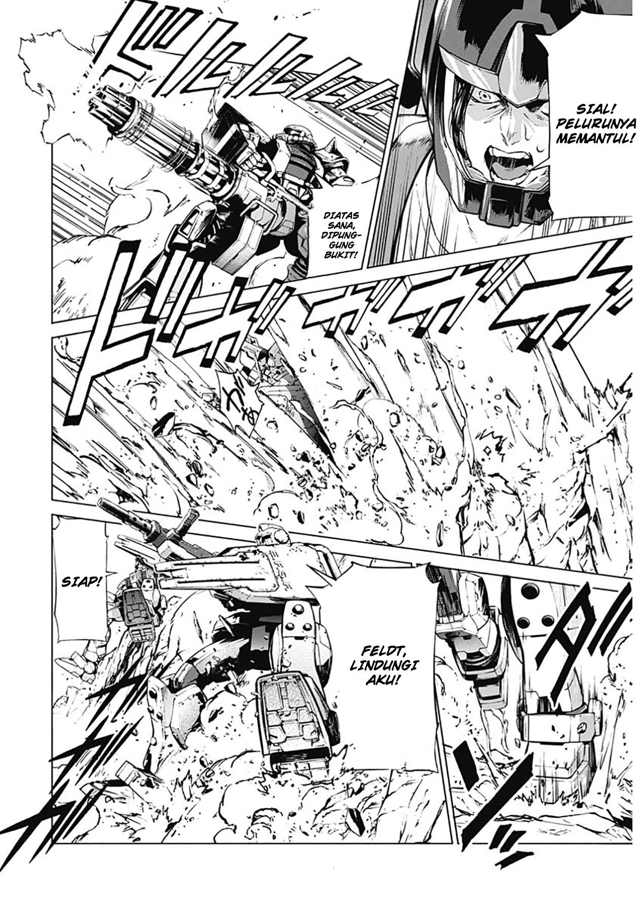Mobile Suit Gundam Rust Horizon Chapter 1 – halaman 38