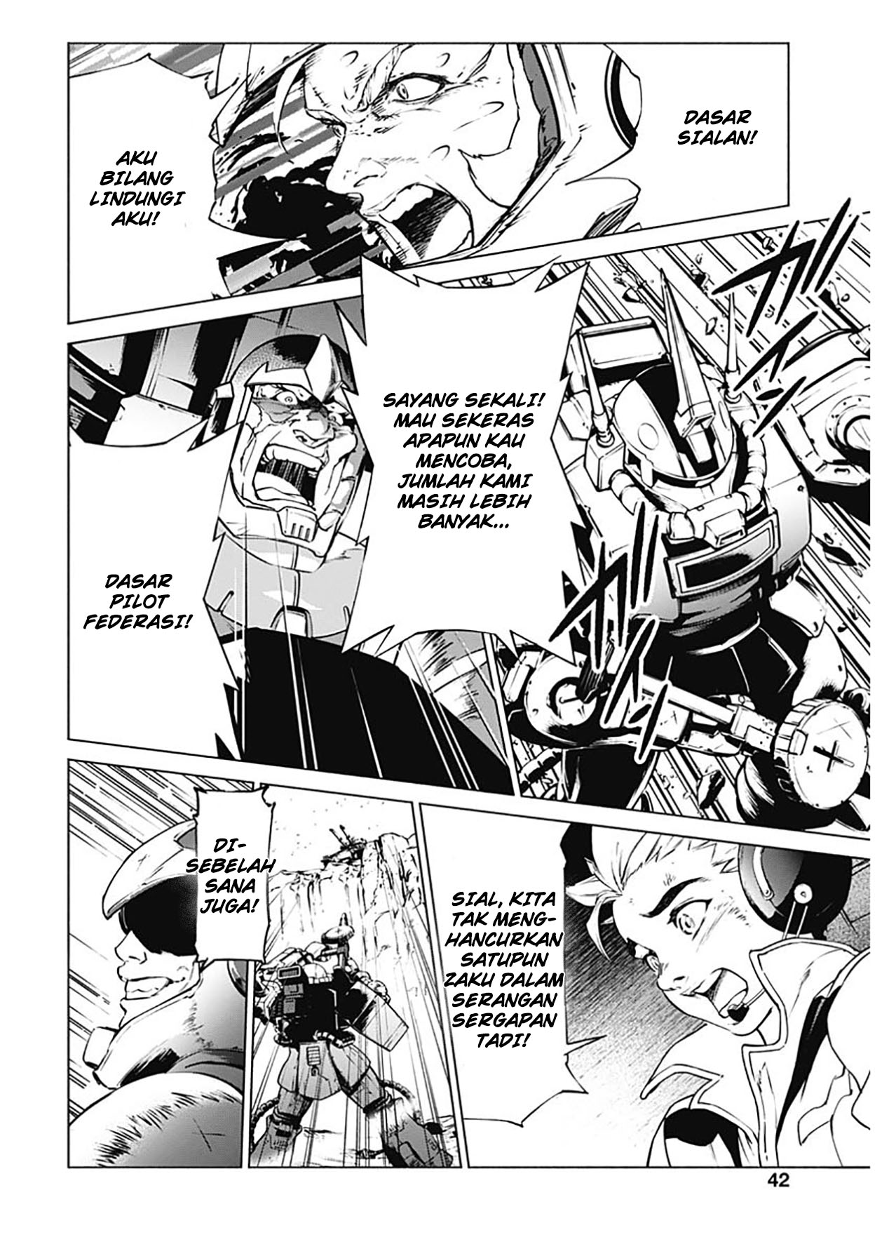 Mobile Suit Gundam Rust Horizon Chapter 1 – halaman 42