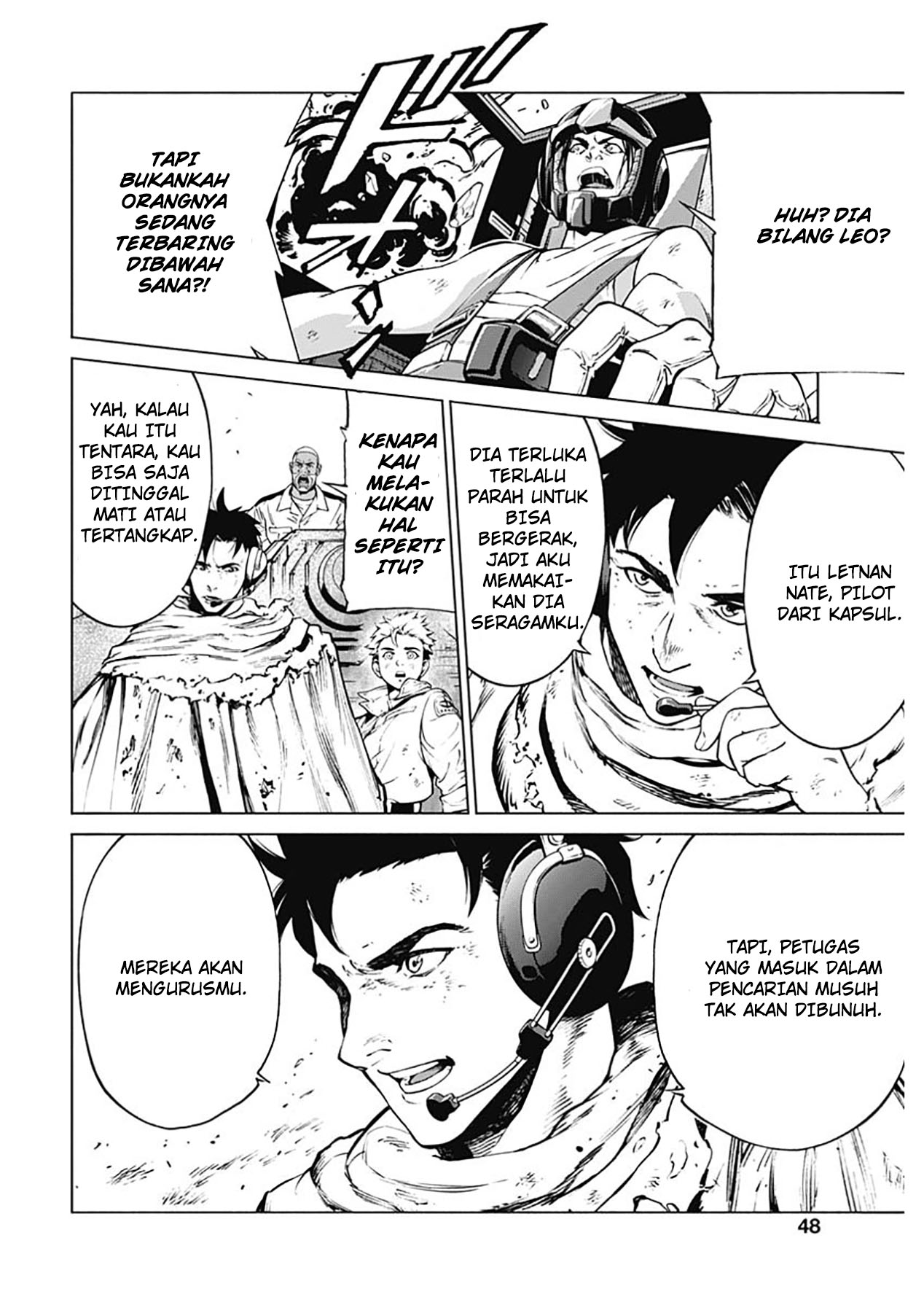 Mobile Suit Gundam Rust Horizon Chapter 1 – halaman 48