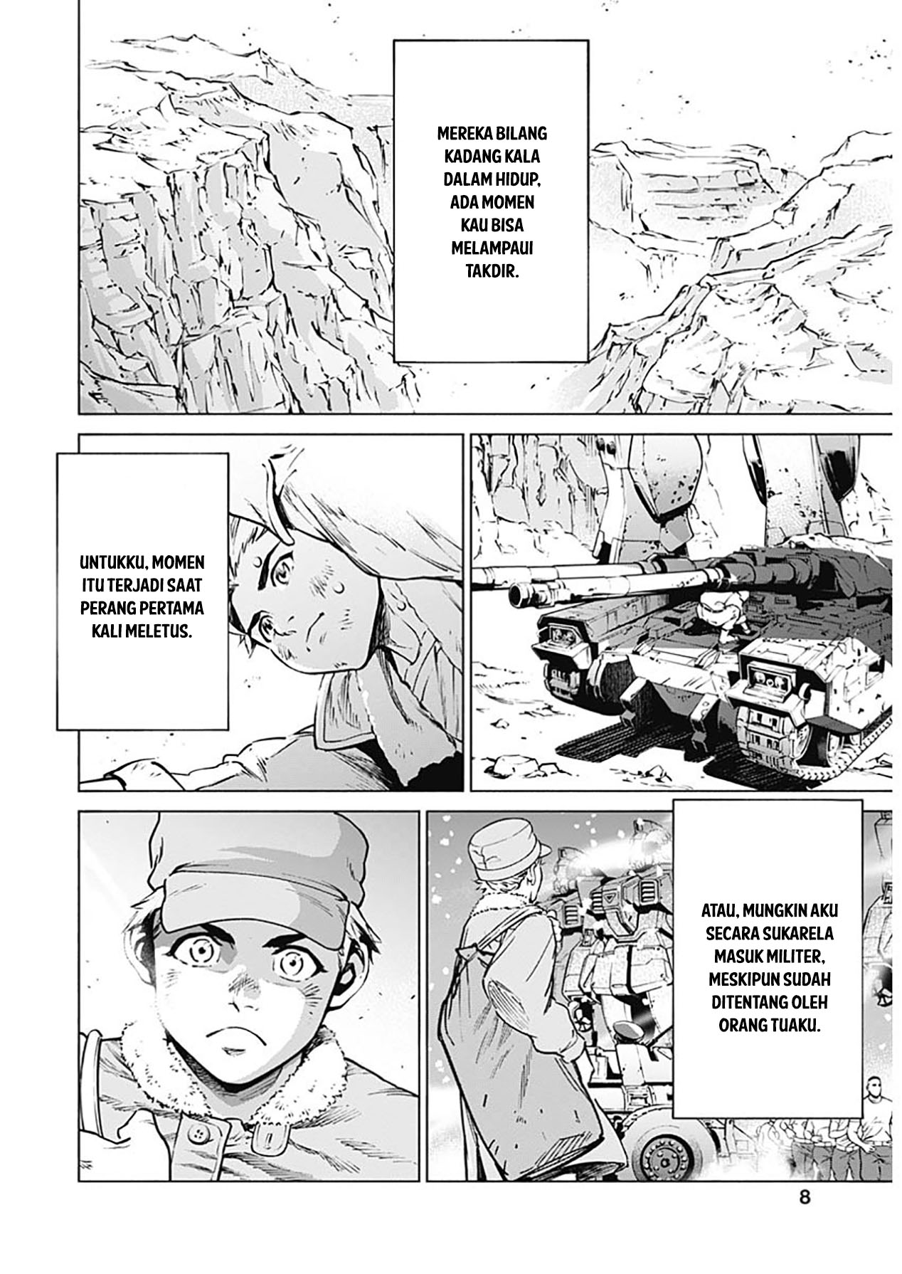 Mobile Suit Gundam Rust Horizon Chapter 1 – halaman 8