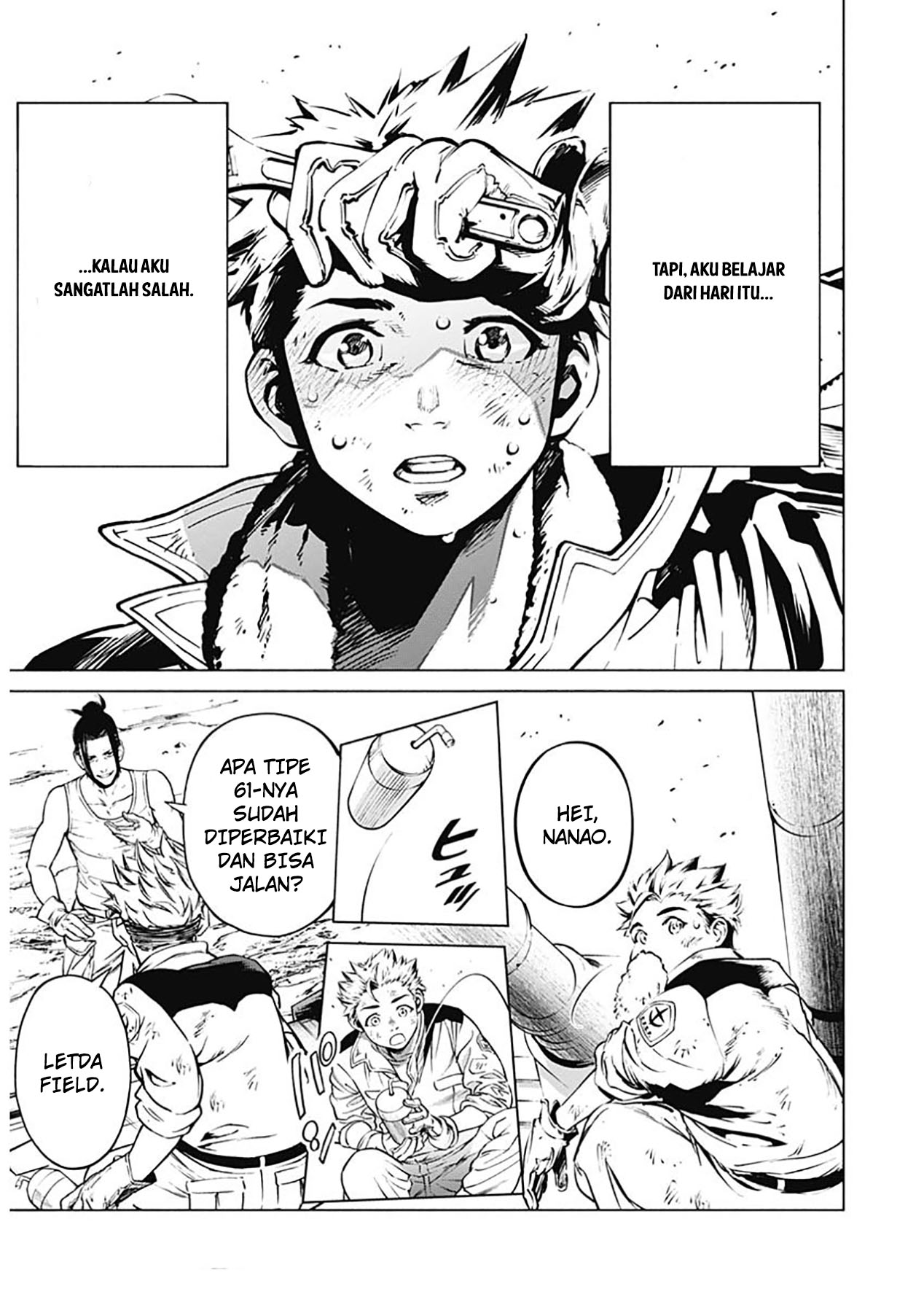 Mobile Suit Gundam Rust Horizon Chapter 1 – halaman 9