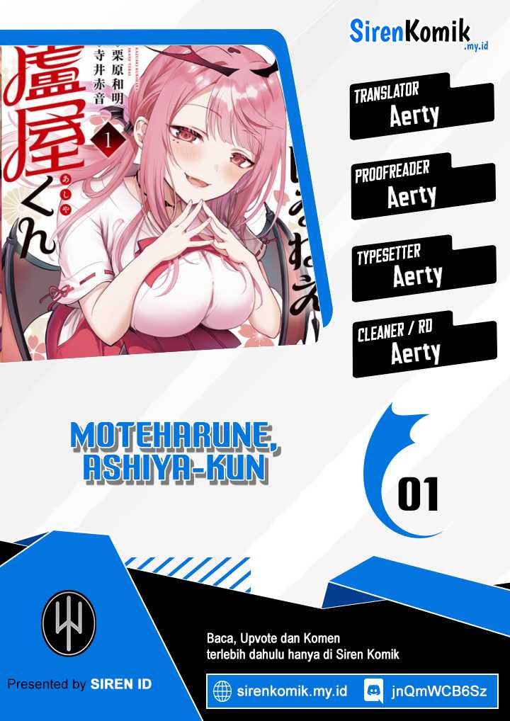 Moteharune, Ashiya-kun Chapter 1 – halaman 1