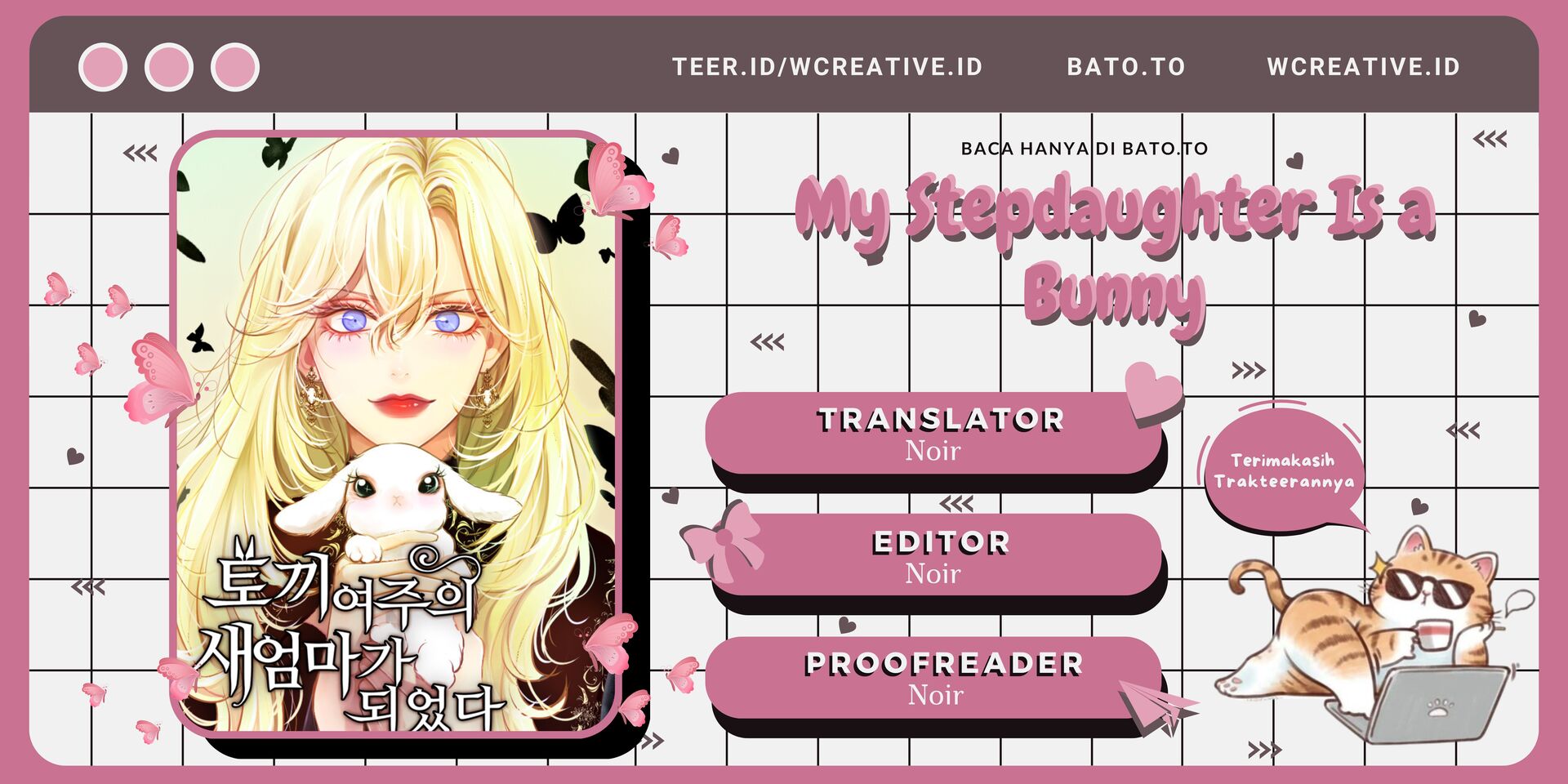 My Stepdaughter Is a Bunny Chapter 1 – halaman 1