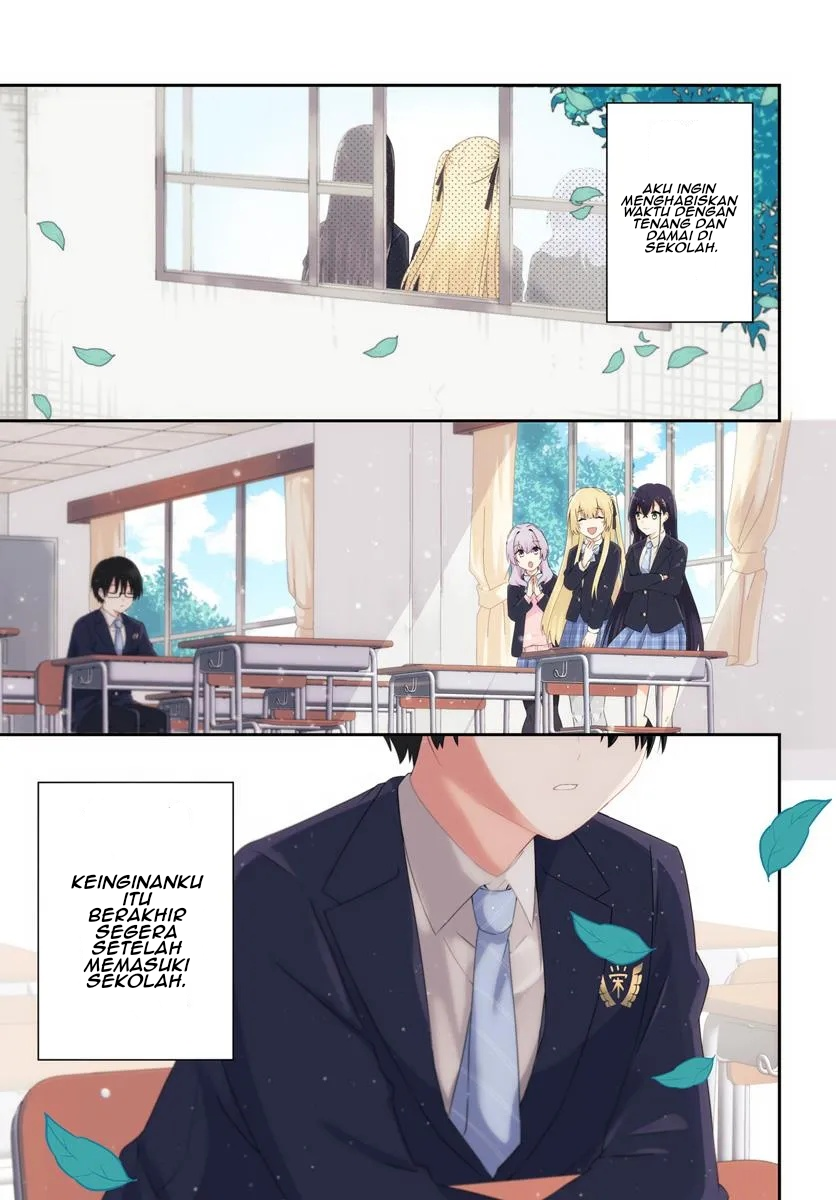 Naze ka S-Kyuu Bijo-tachi no Wadai ni Ore ga Agaru Ken Chapter 1 – halaman 2