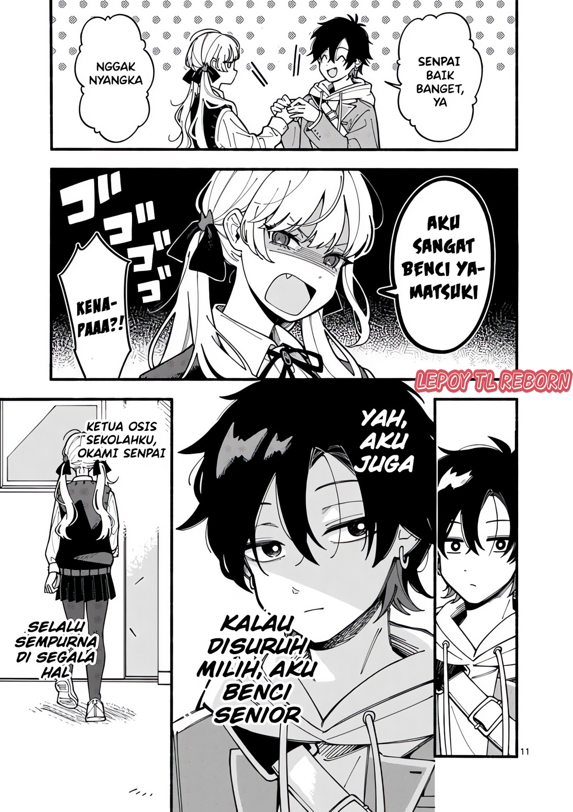 Ookami wa Tsuki ni Koi wo suru Chapter 1 – halaman 9