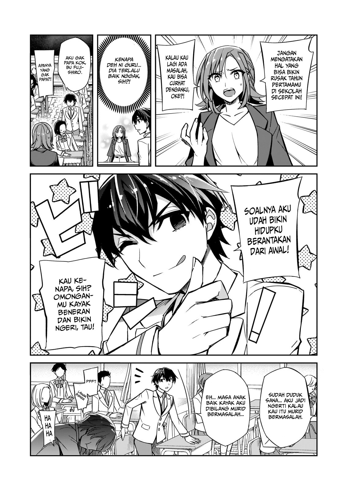 Ore ni Trauma wo Ataeta Joshitachi ga Chirachira Mitekuru kedo, Zannen desu ga Teokure desu Chapter 1 – halaman 11