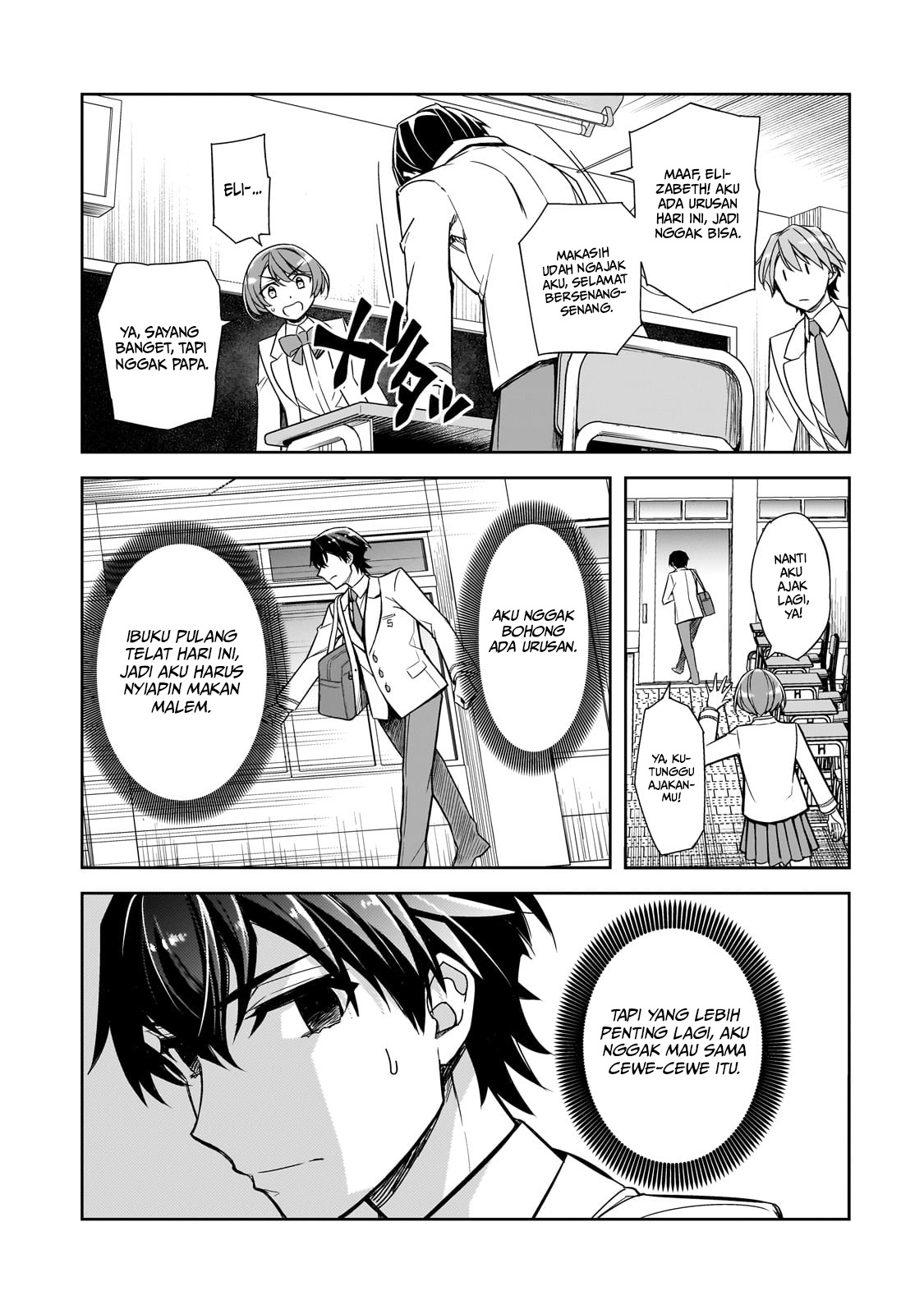 Ore ni Trauma wo Ataeta Joshitachi ga Chirachira Mitekuru kedo, Zannen desu ga Teokure desu Chapter 1 – halaman 17