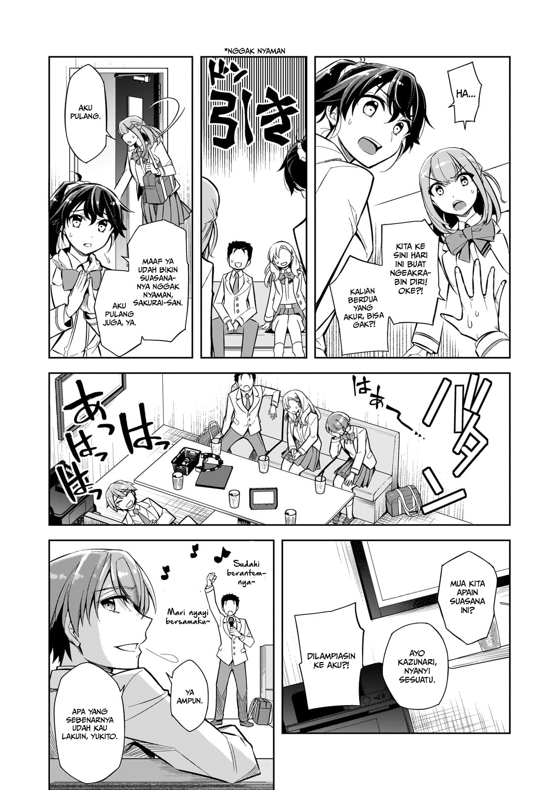 Ore ni Trauma wo Ataeta Joshitachi ga Chirachira Mitekuru kedo, Zannen desu ga Teokure desu Chapter 1 – halaman 29